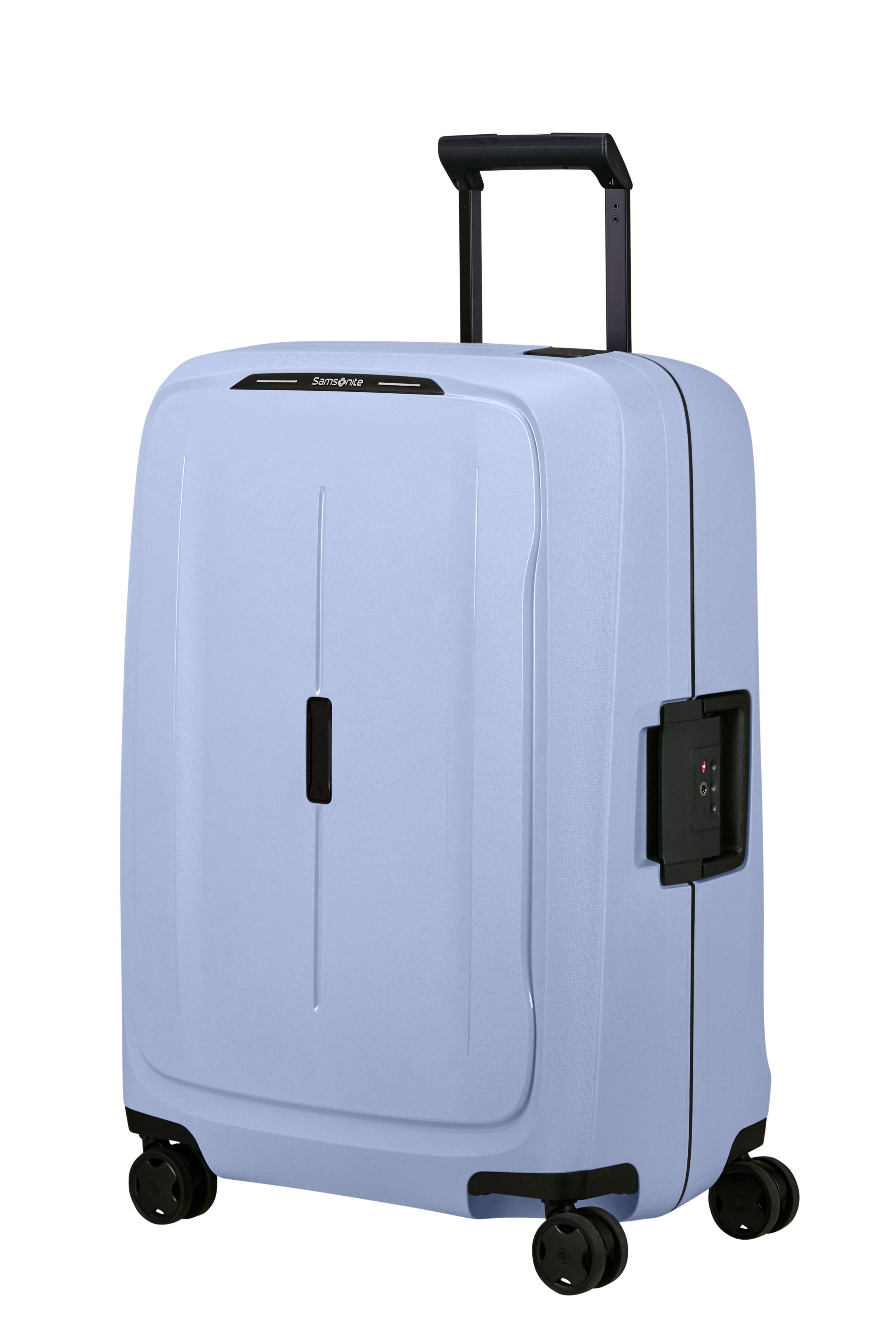 Samsonite Hartschalen-Trolley ESSENS, verschiedene Größen und Farben, 4 Rollen, mit robustem Polypropylen-Gehäuse, mit mehreren Fächern