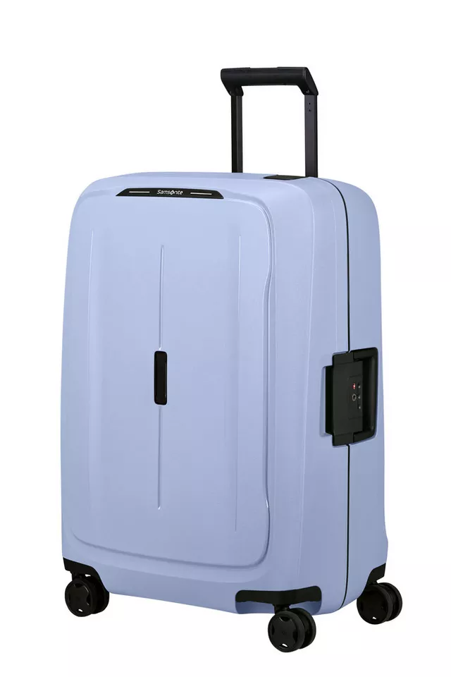 Samsonite Hartschalen-Trolley ESSENS, verschiedene Größen und Farben, 4 Rollen, mit robustem Polypropylen-Gehäuse, mit mehreren Fächern