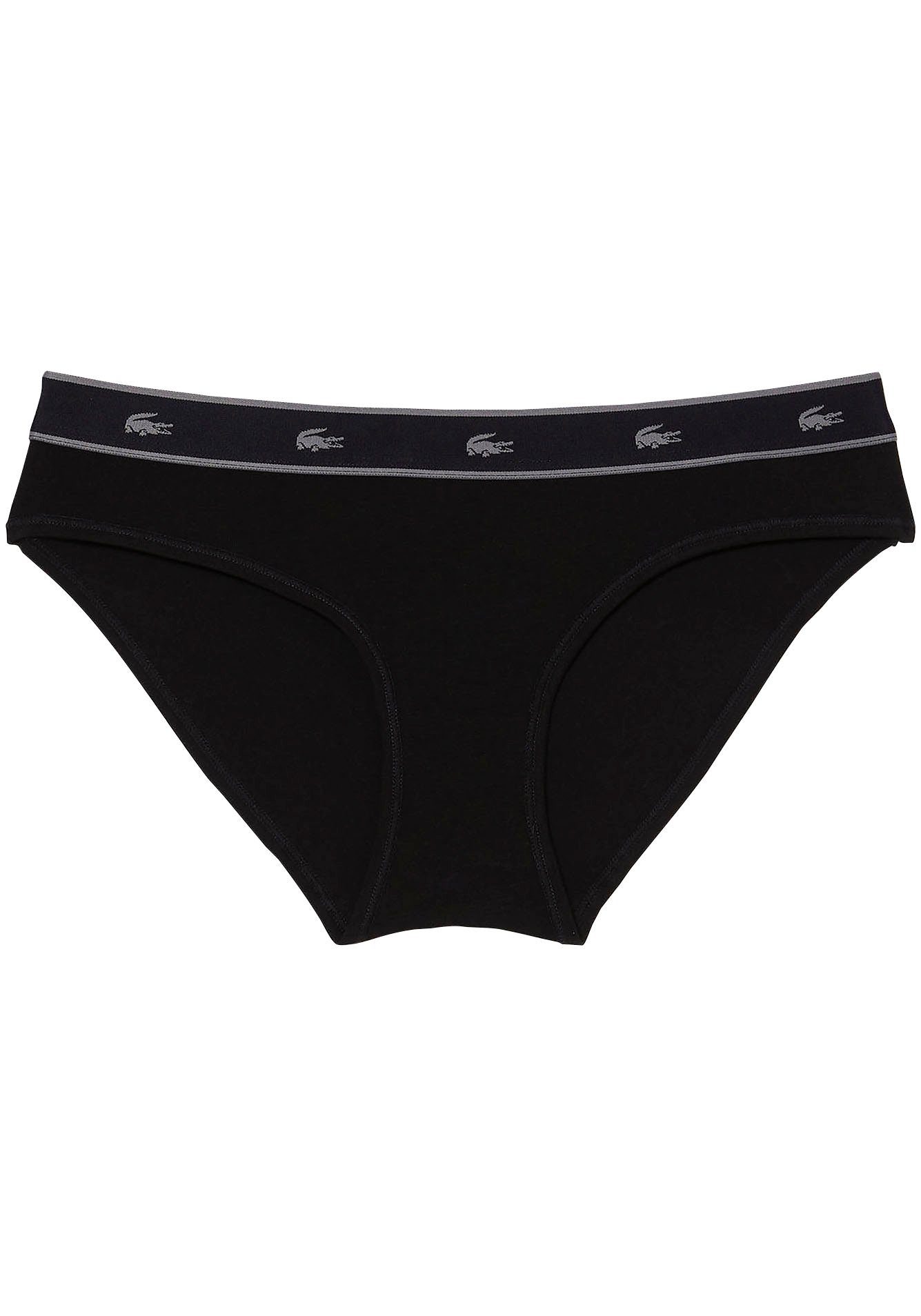 Lacoste Slip mit Logoprägung, Aus Baumwollmischung