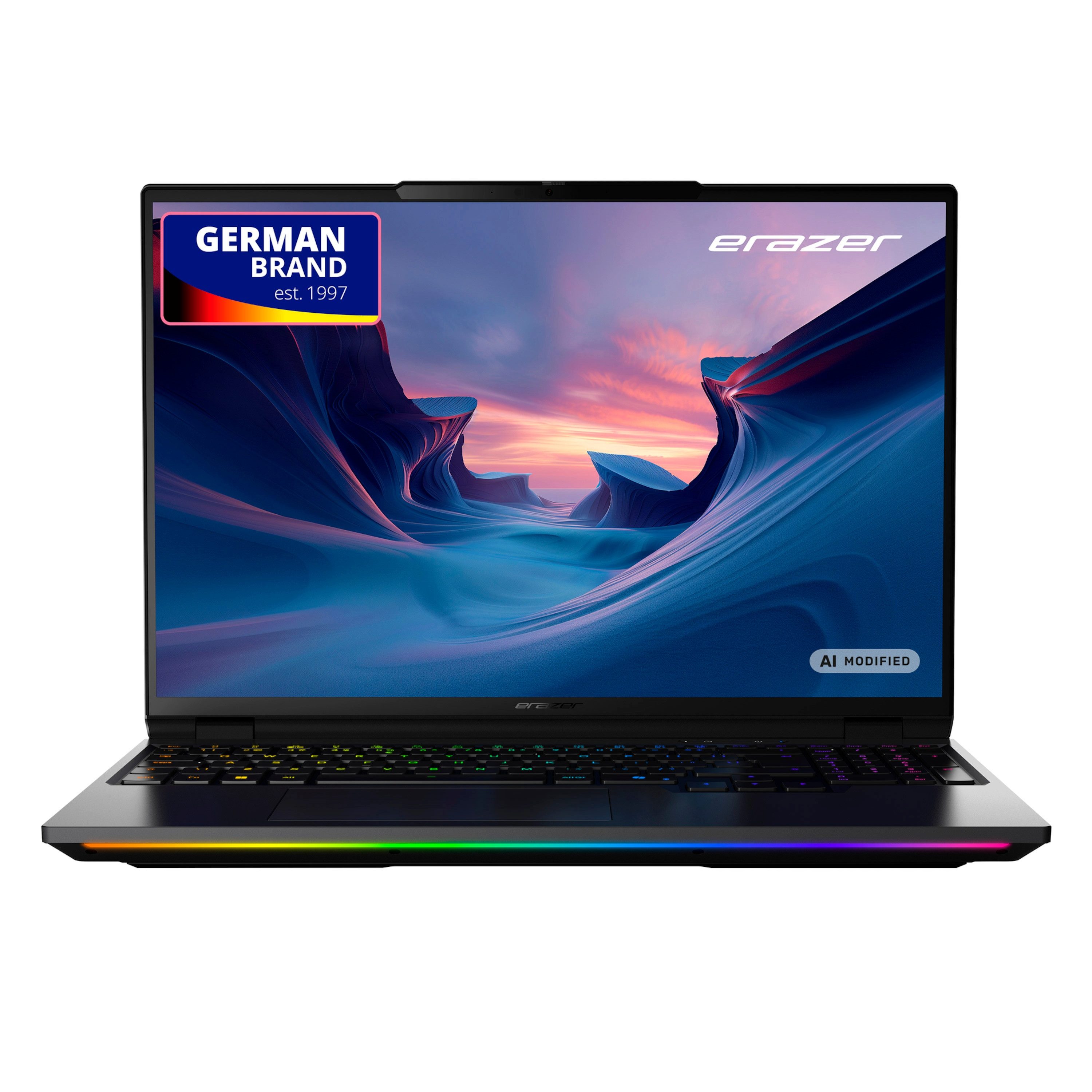 ERAZER 40,6 cm (16) Gaming Laptop ERAZER Beast 16 X15 Ultimate (MD600068) Gaming-Notebook (40.6 cm/16 Zoll, AMD AMD Ryzen 9 Ryzen 9 9955HX, NVIDIA GeForce RTX 5090, 32 GB, 1000 GB SSD, QHD Display 300Hz, BEAST 16 X15)