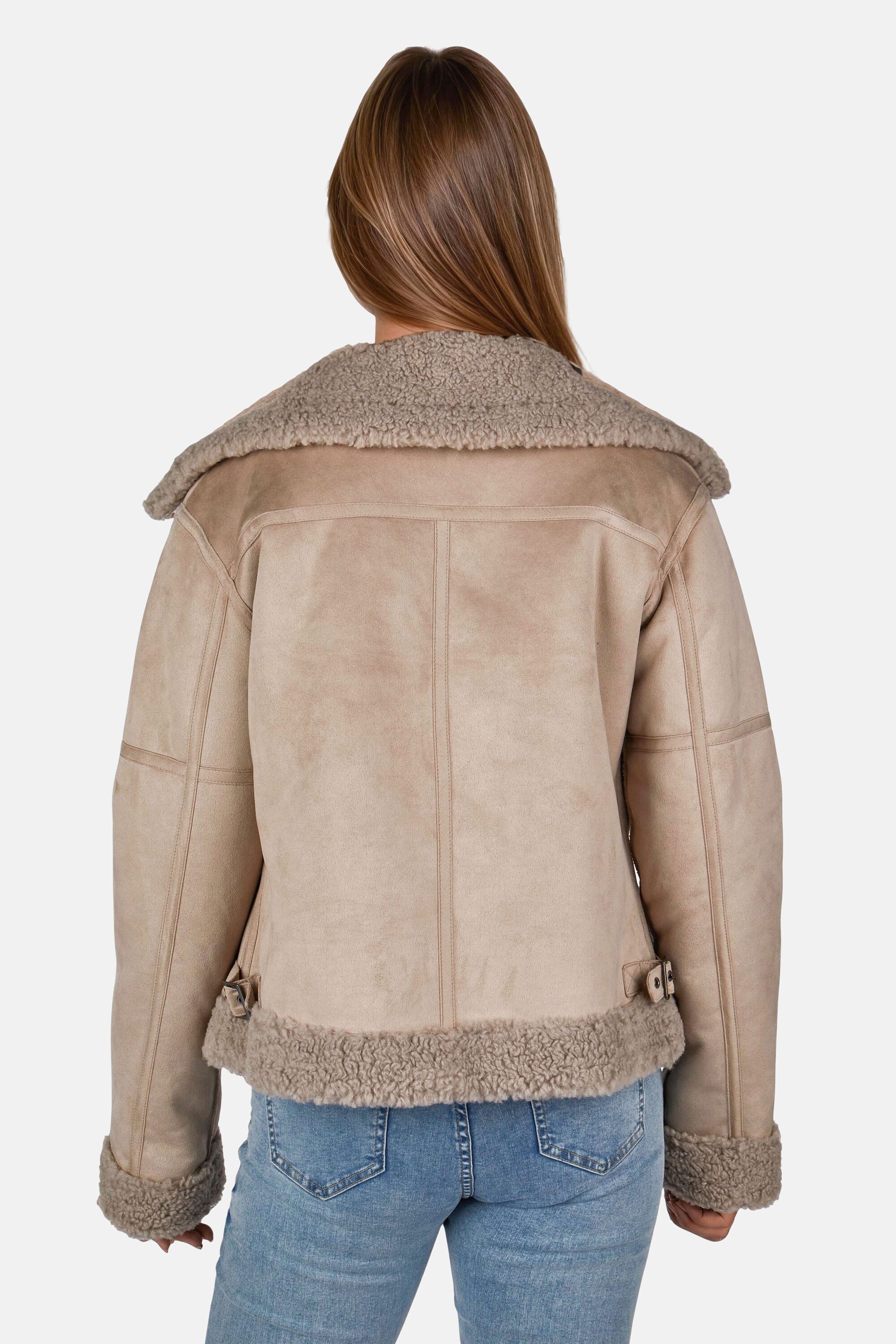 White Label Parka dekorativer Gürtelriegel