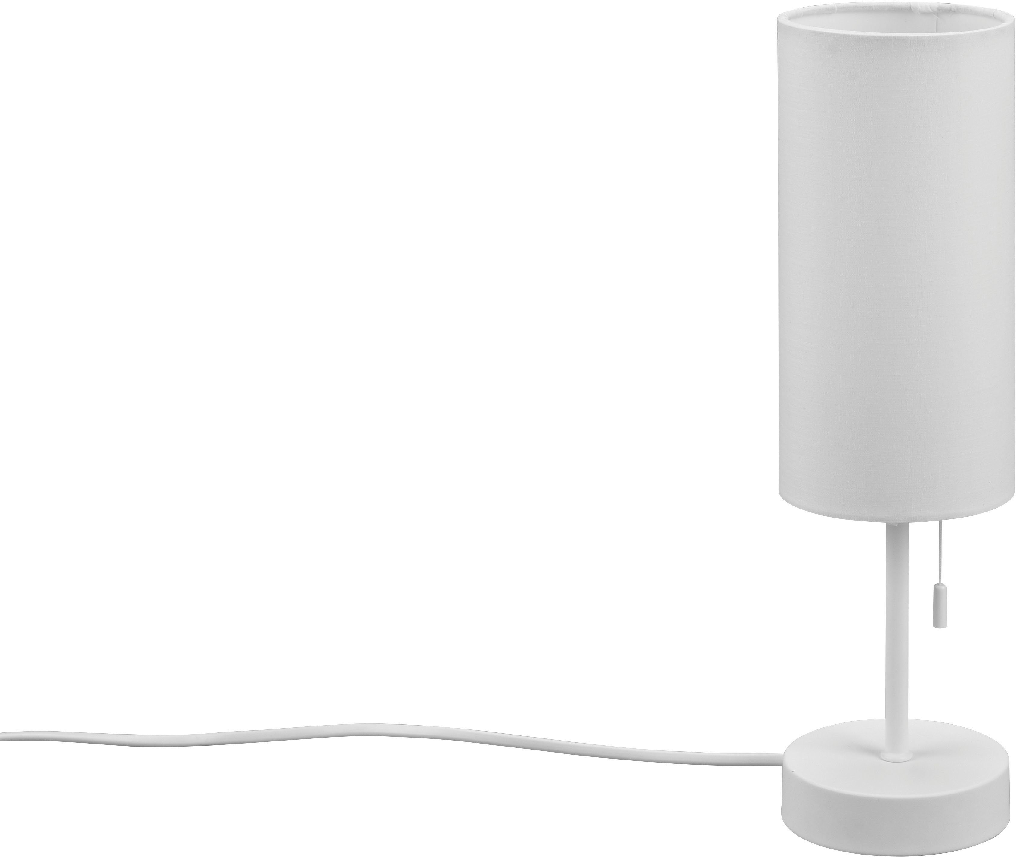 TRIO Leuchten Schreibtischlampe Jaro, Ein-/Ausschalter, USB-Anschluss mit Ladefunktion, ohne Leuchtmittel, warmweiß - kaltweiß, Tischleuchte mit USB-C Ladeanschluss, Zugschalter, exkl 1xE27 max 25W | Tischlampen