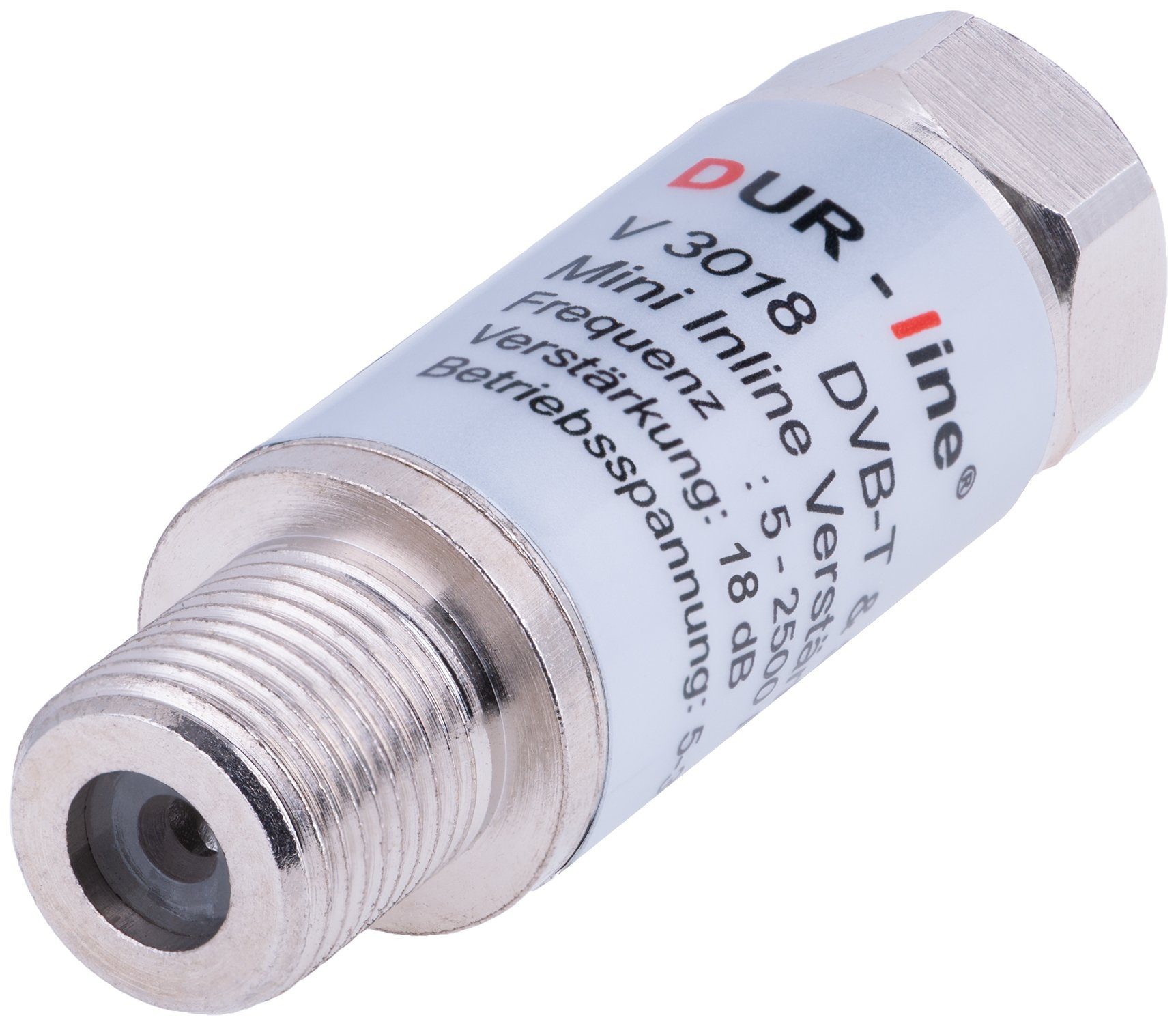 DUR-line Mini Inline-Verstärker Dur-Line V SAT-Kabel 18 3018 dB
