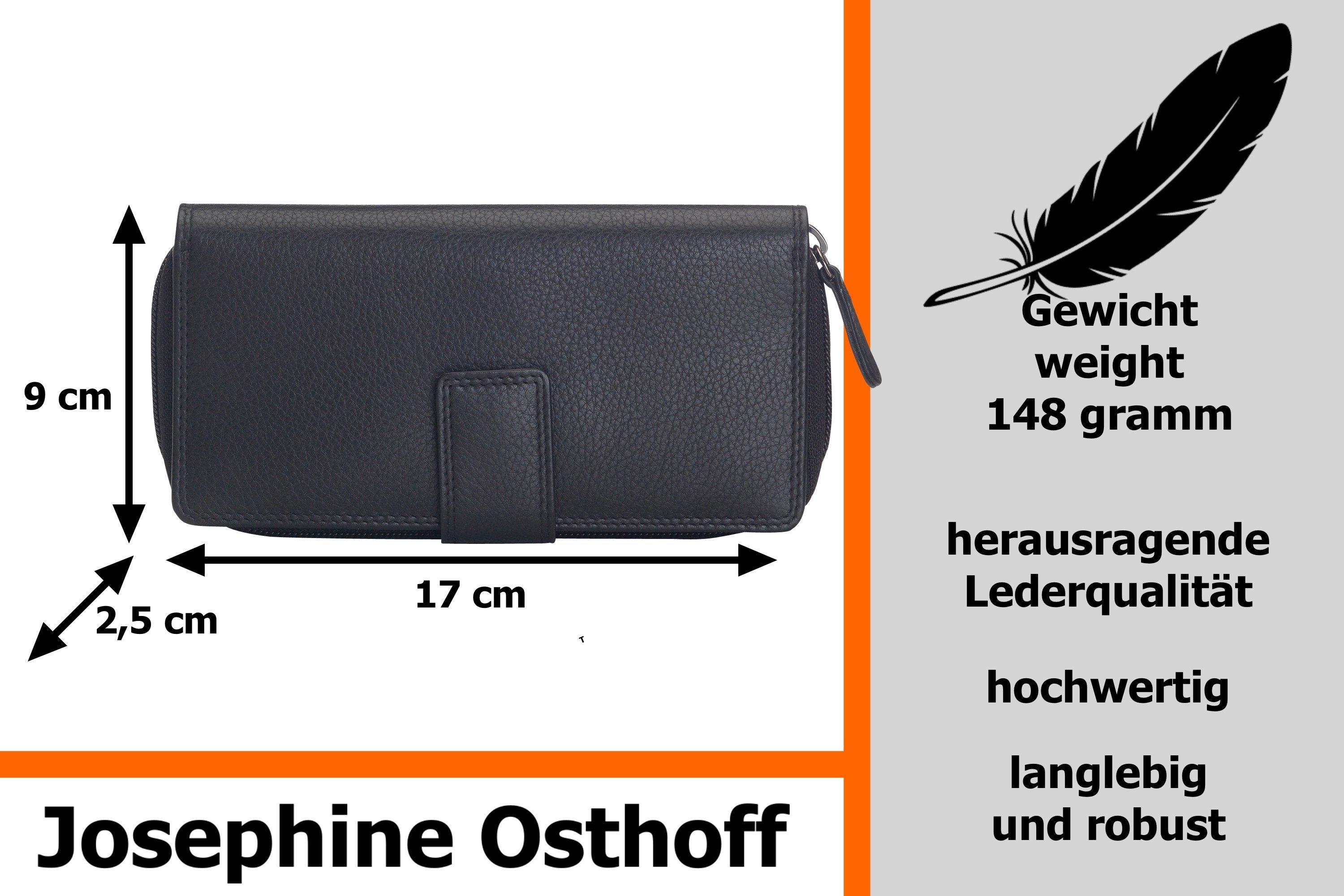 Josephine Geldbörse schwarz Geldbörse kompakt Bremen Osthoff