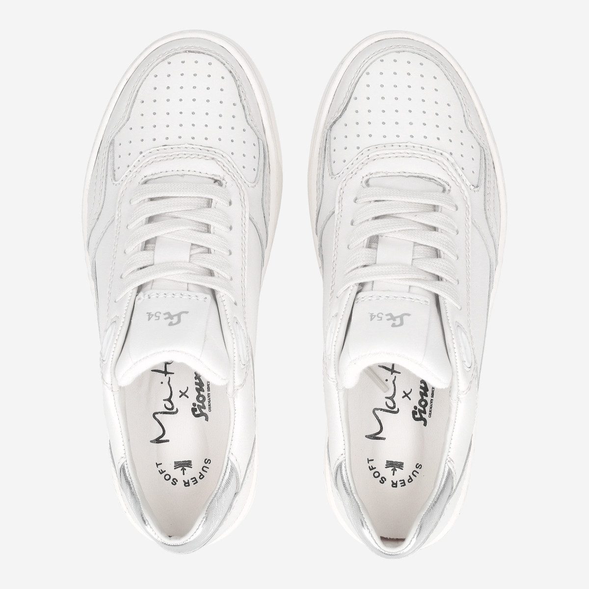 SIOUX Sioux 41221 MAITES-001, Sneaker, Weiß, Damen Sneaker