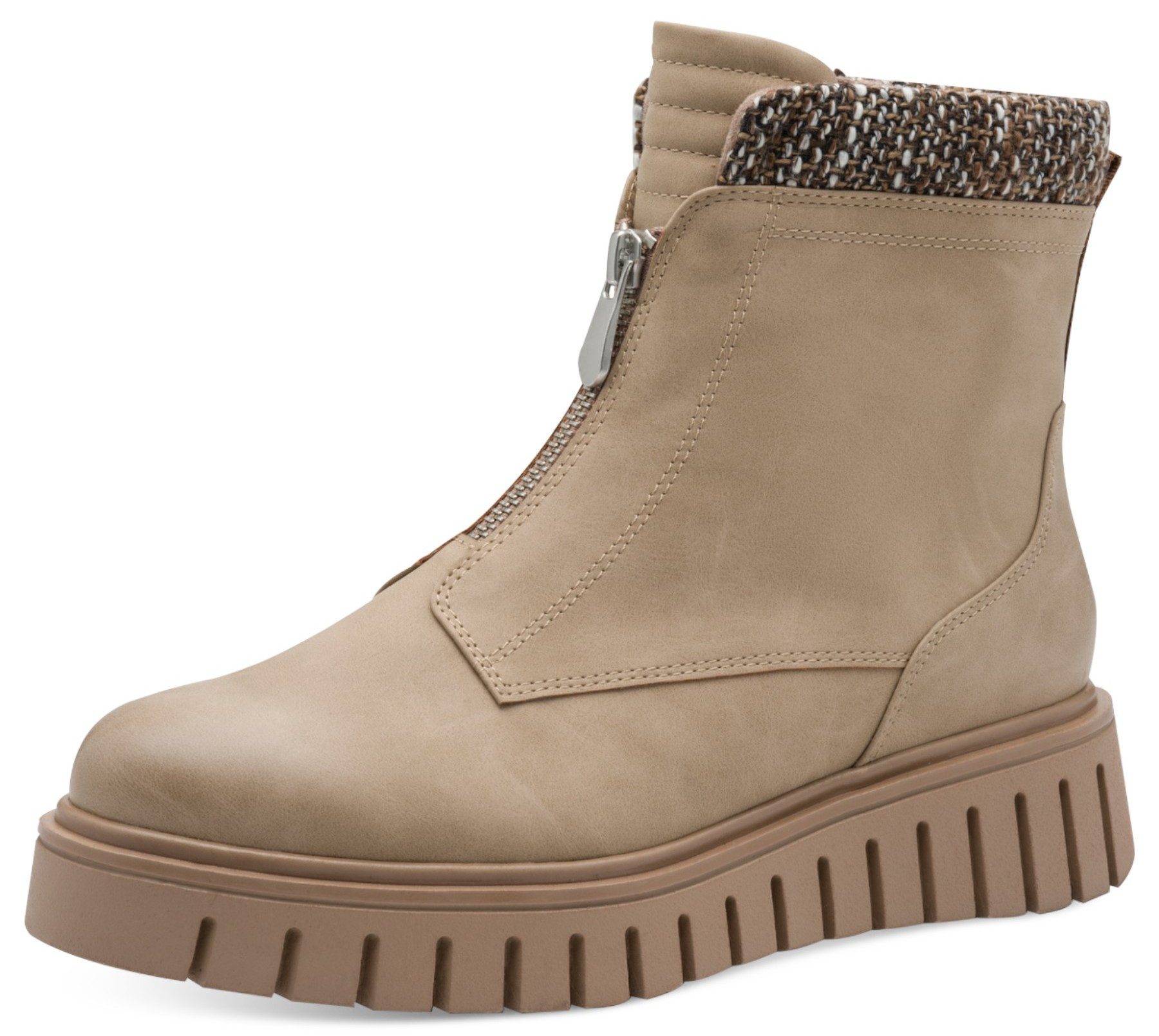 MARCO TOZZI 2-25473-45 344 Taupe Comb Stiefelette günstig online kaufen