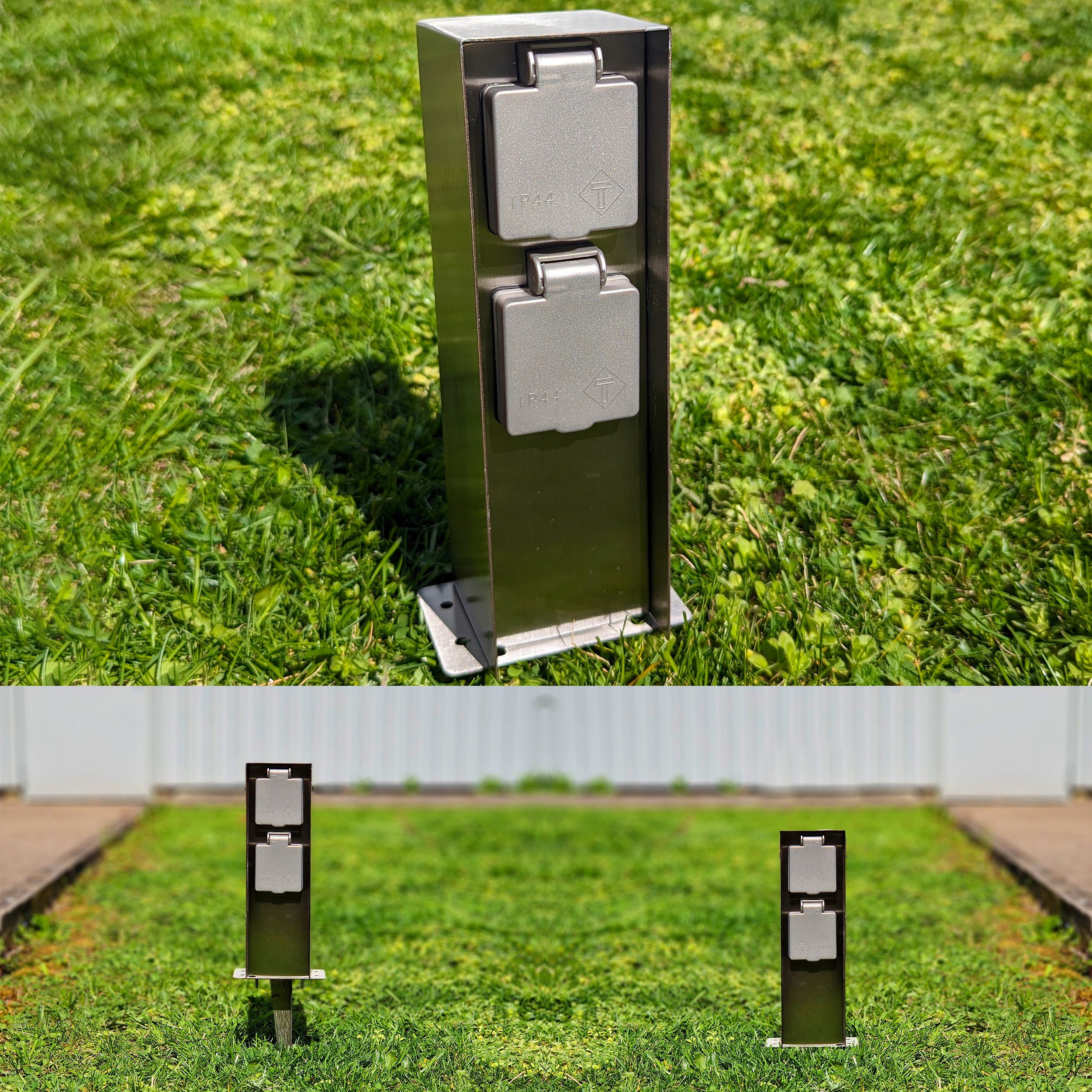 Die Bold GmbH Gartensteckdose Cuneo, Erdspieß für Stromsäulen von BOLD und anderen Marken