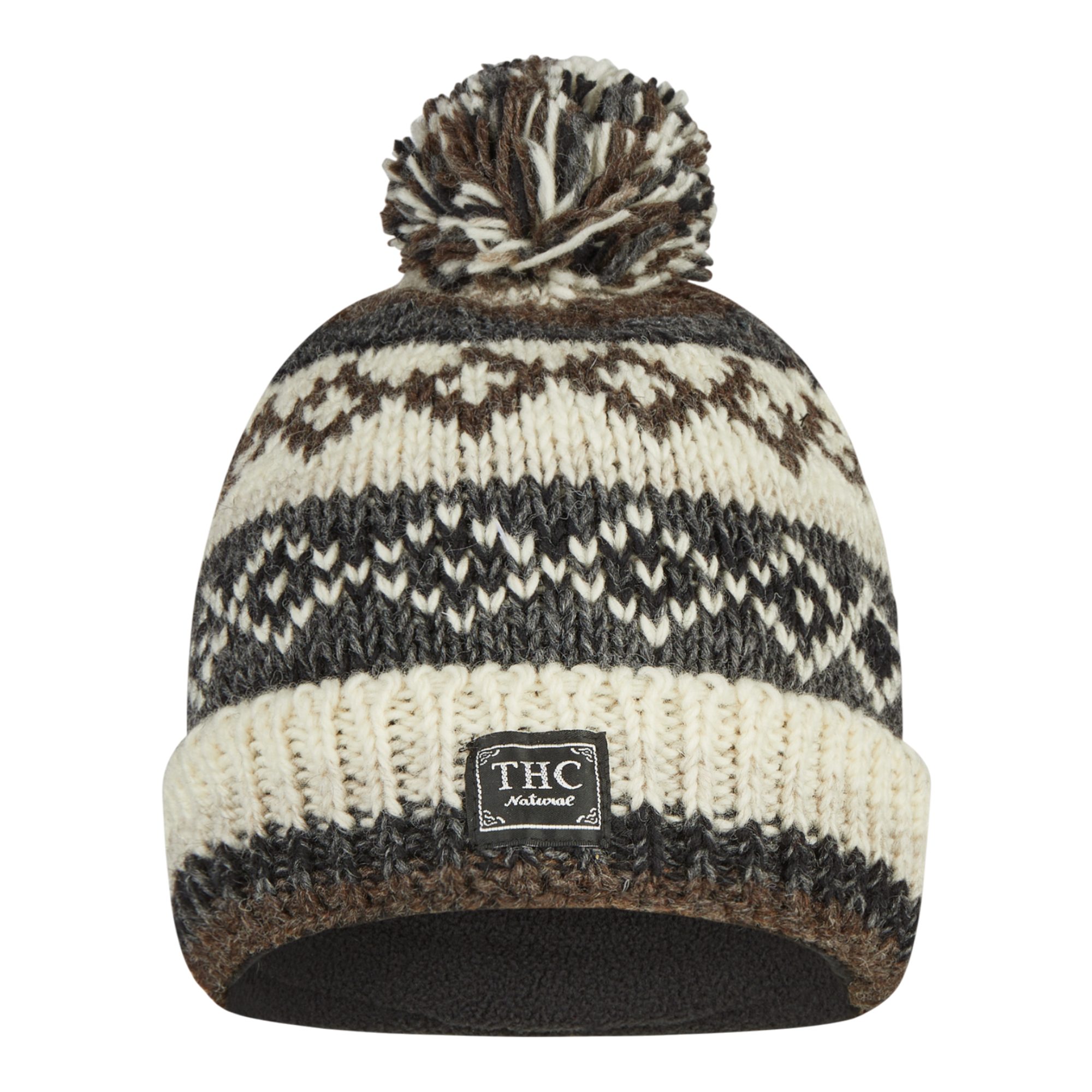 THC Natural Line Bommelmütze THC Schafwoll Pudelmütze 888 (1 Stück, 1-St., günstig online kaufen