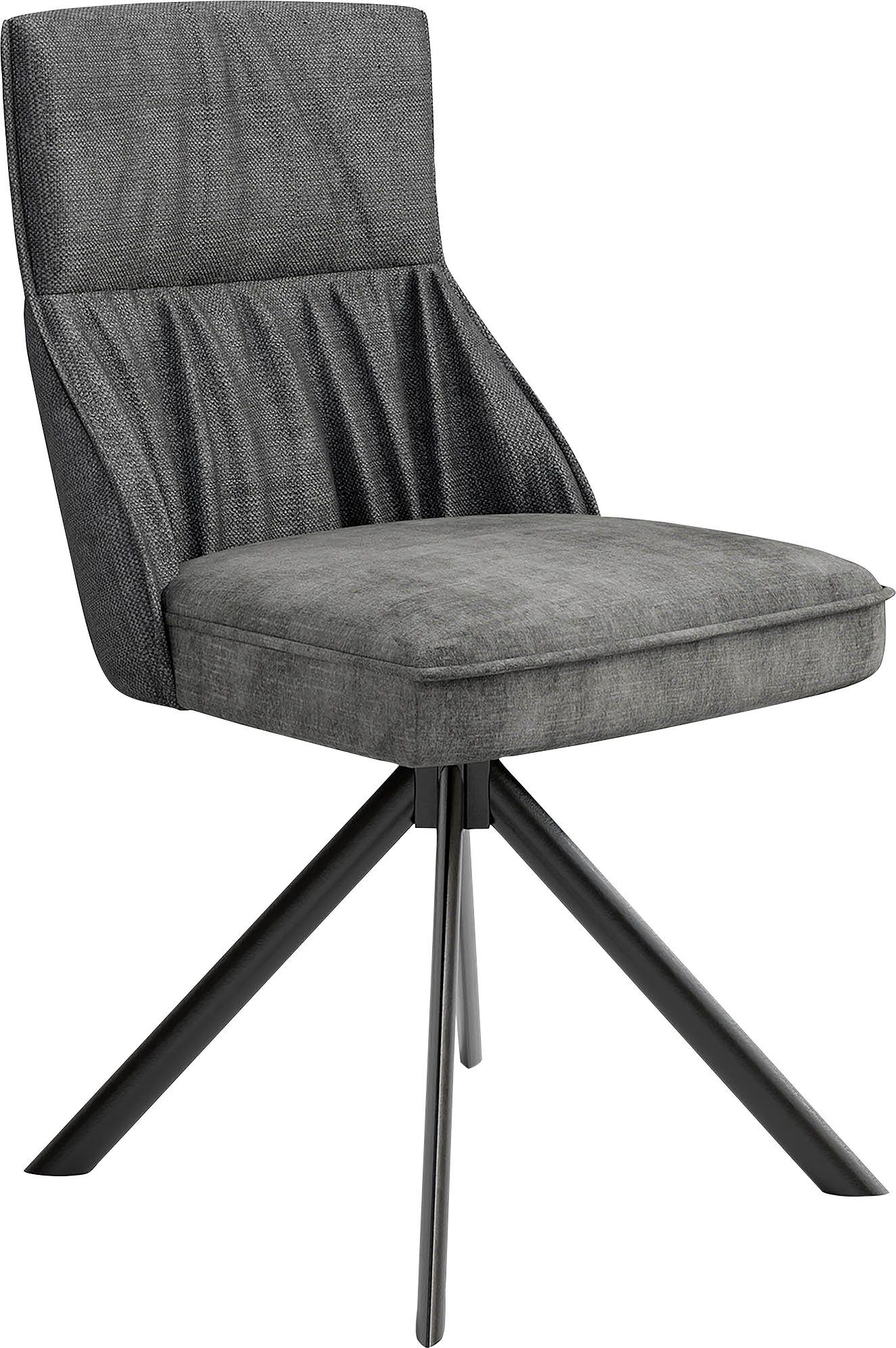 byLIVING Esszimmerstuhl California (Set, 2 St), 2er-Set, mit Taschenfederkern, 180 Grad drehbar mit Rückholfunktion