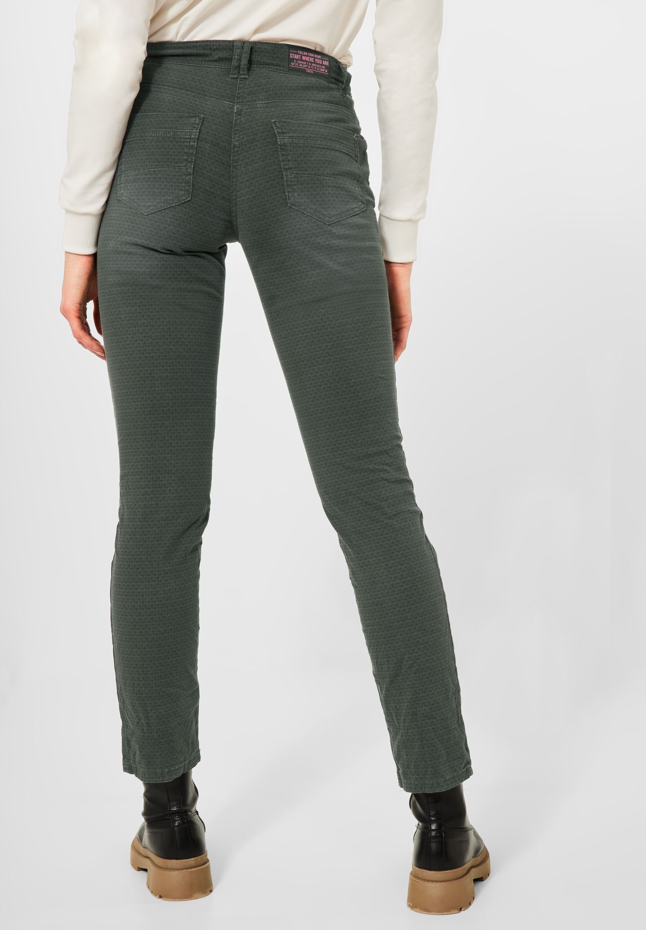 CECIL Stoffhose 5-Pocket-Style