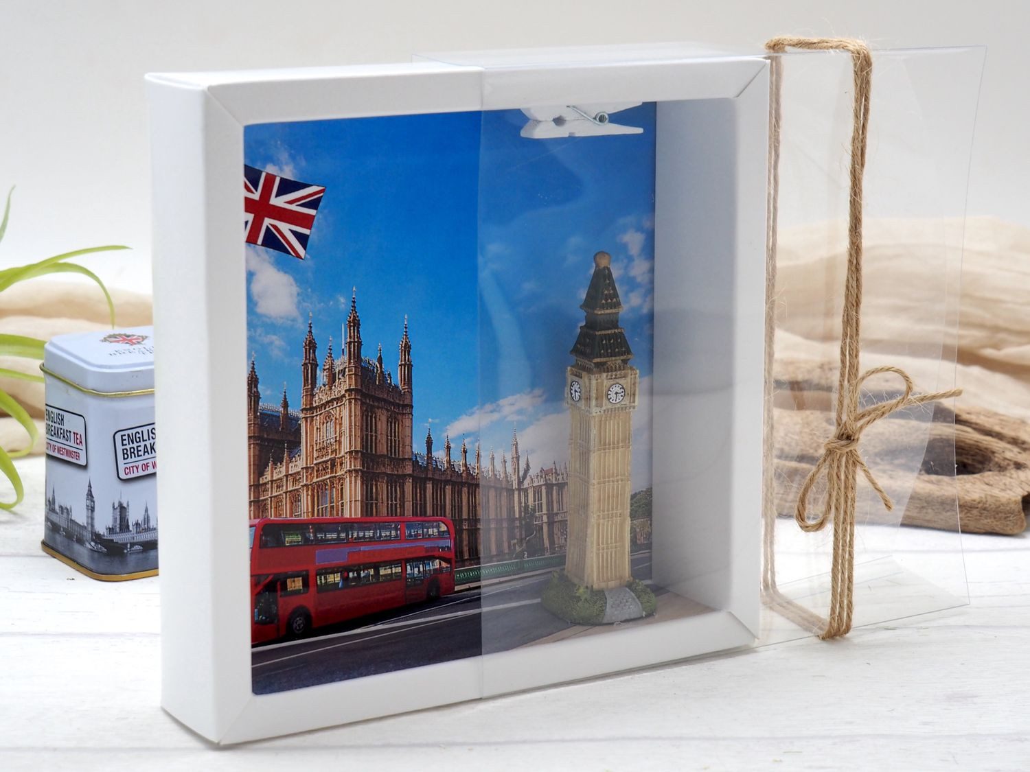 ZauberDeko Geschenkbox Geldgeschenk Verpackung Urlaub London England Reise Geburtstag – Bild 3 von 5