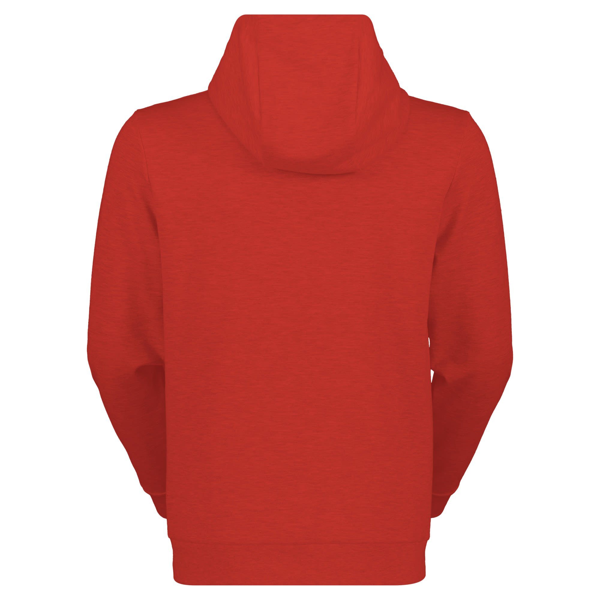 Fleecepullover Herren Defined Sweater M Red Pullover Hoody Mid Scott Magma Scott
