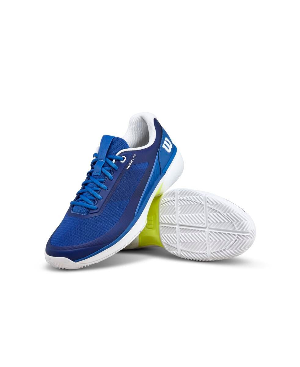 Wilson Rush Lite 5.0 Clay/Sandplatz blau/weiss Herren Tennisschuh
