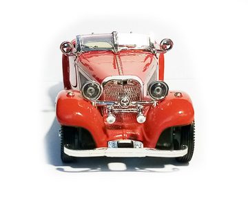 Toi-Toys Modellauto Oldtimer Modellauto mit Licht und Sound 1:28 Metall Alloy Modell Auto Spielzeugauto Kinder Geschenk 92 (Rot)