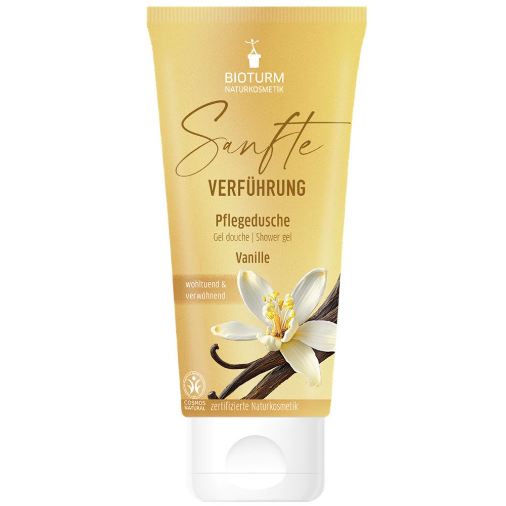 Bioturm Duschgel Sanfte Verführung Pflegedusche Vanille, 200 ml