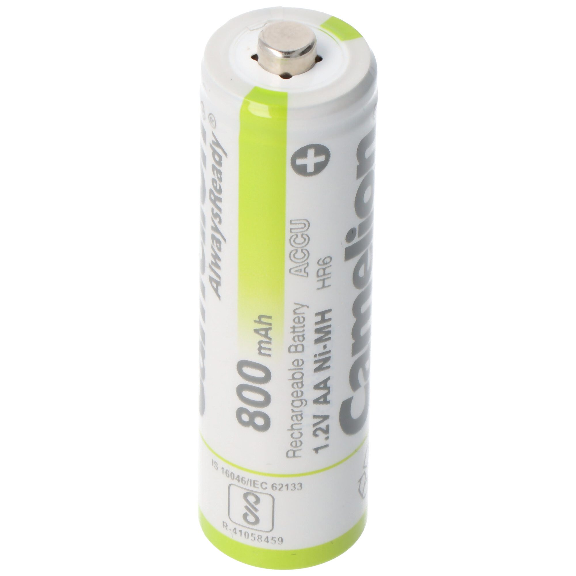 Camelion Camelion AA AlwaysReady Akku, ideal für Solar-Leuchten, Telefone, Mes Akku 800 mAh (1,2 V)