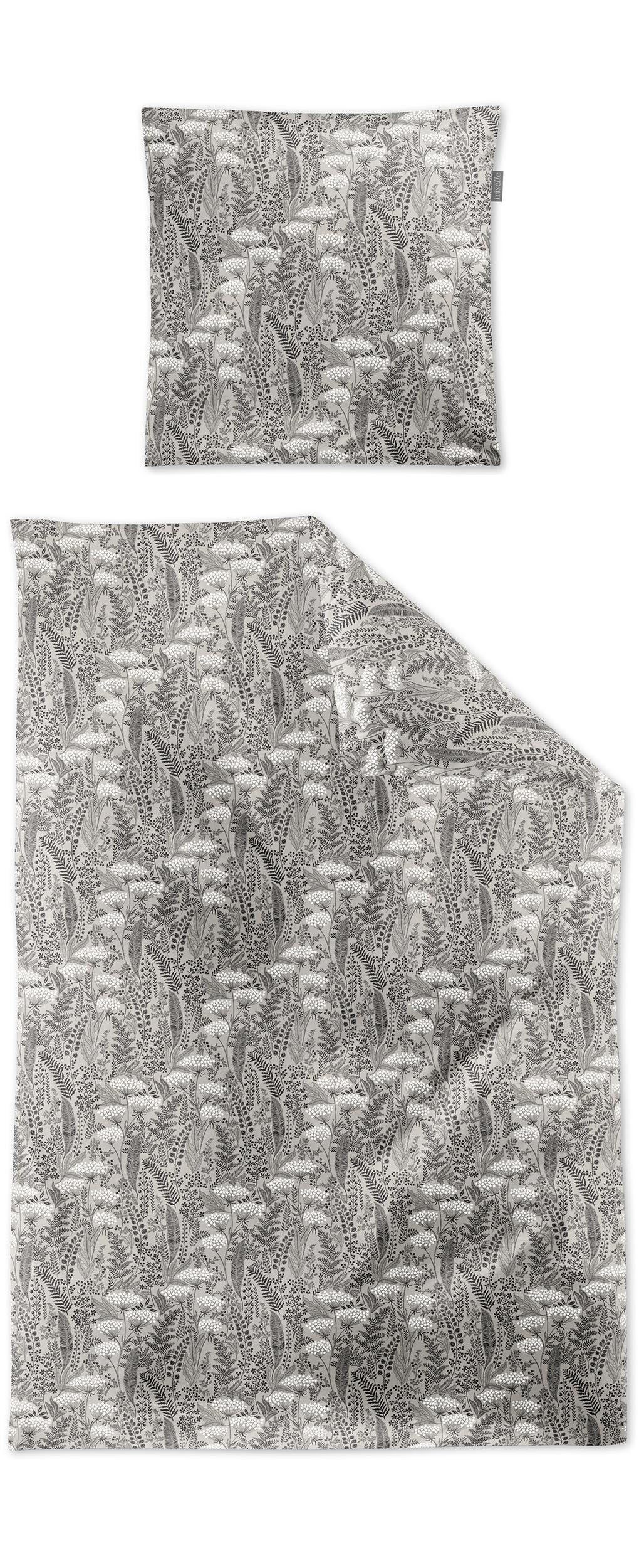 Irisette Bettwäsche Lotus 8569, Satin, 2 teilig, atmungsaktiv