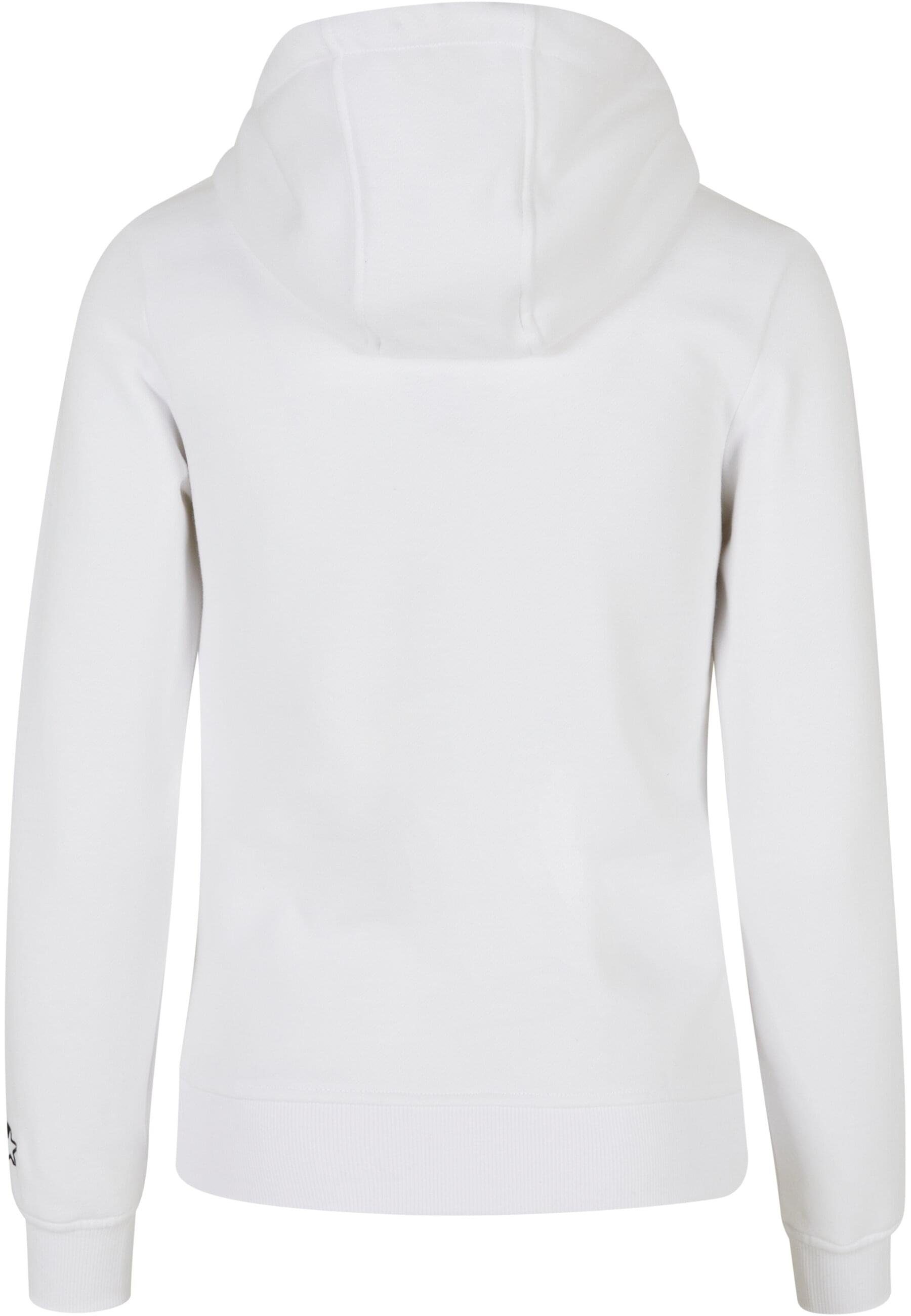 Kapuzenpullover (1-tlg) Label Black Starter white Damen Ladies Starter Essential Hoody