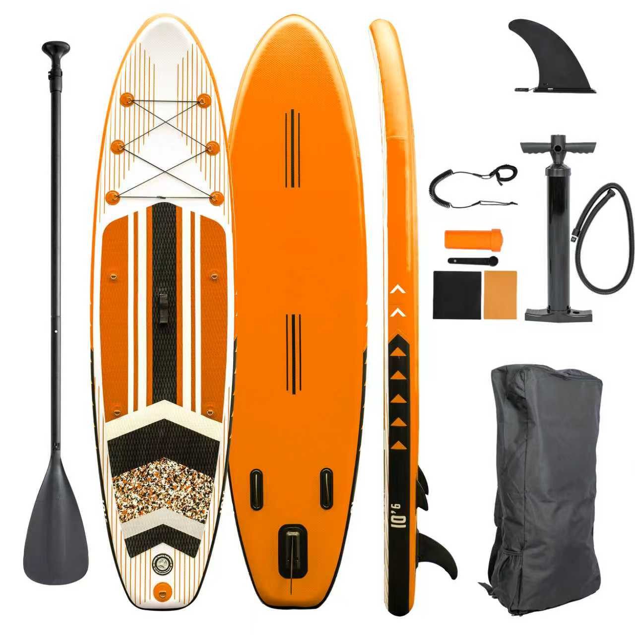 e4fun SUP-Board Stand Up Paddle Board, 320 x 81 x 15 cm, aufblasbar, div. Farben, (1 tlg)