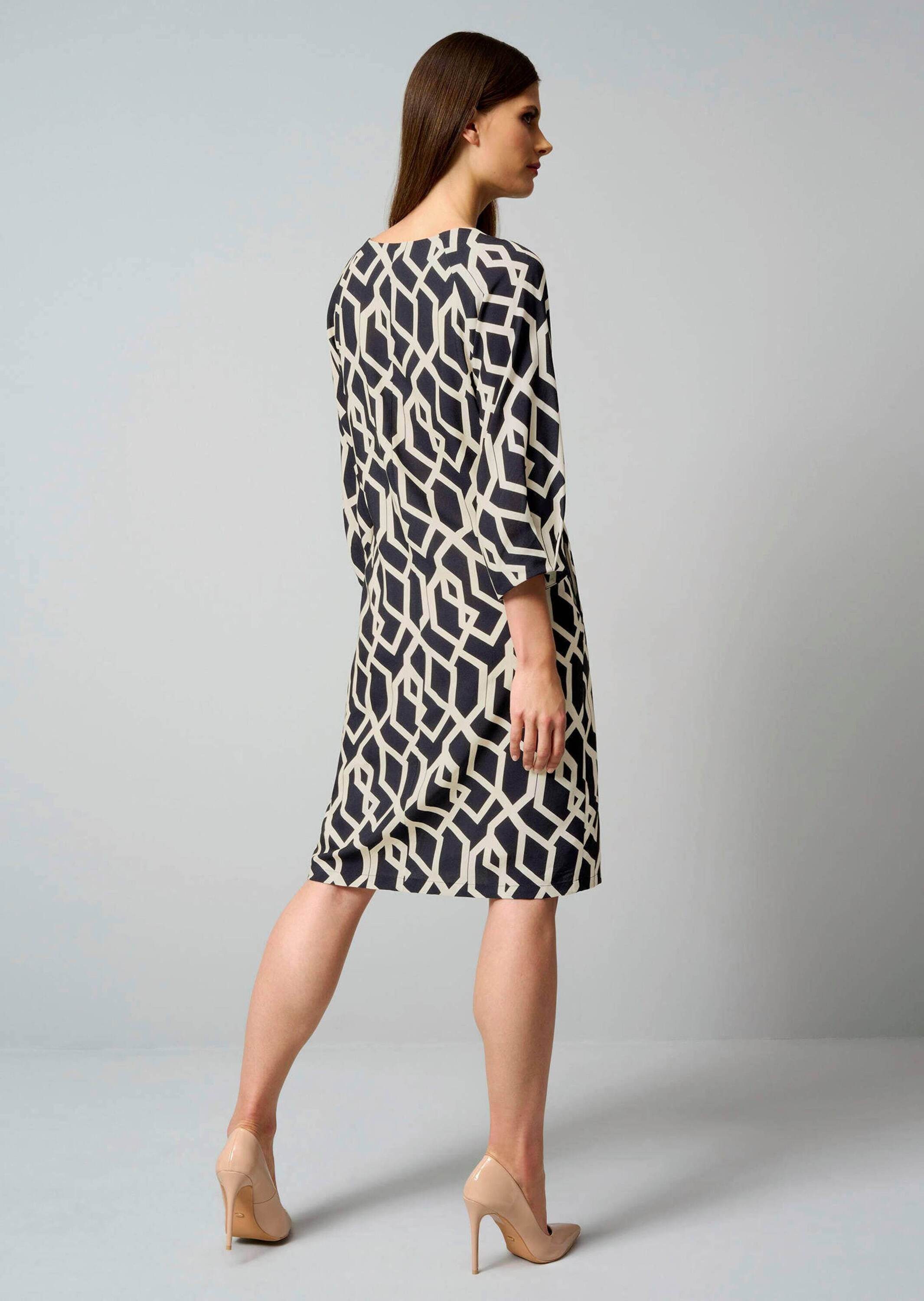 Alba Moda Druckkleid Kleid in grafischem Dessin