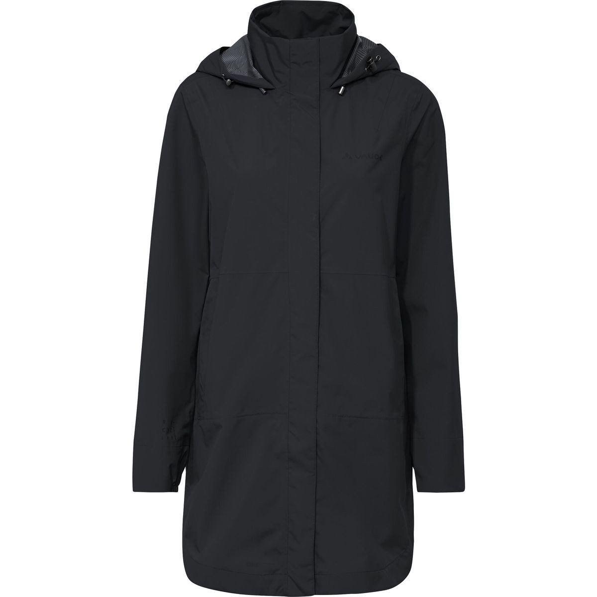 VAUDE Outdoorjacke Women's Mineo 2.5L Coat Stylischer, umweltfreundlicher Damen-Regenmantel, ideal für Stadt und