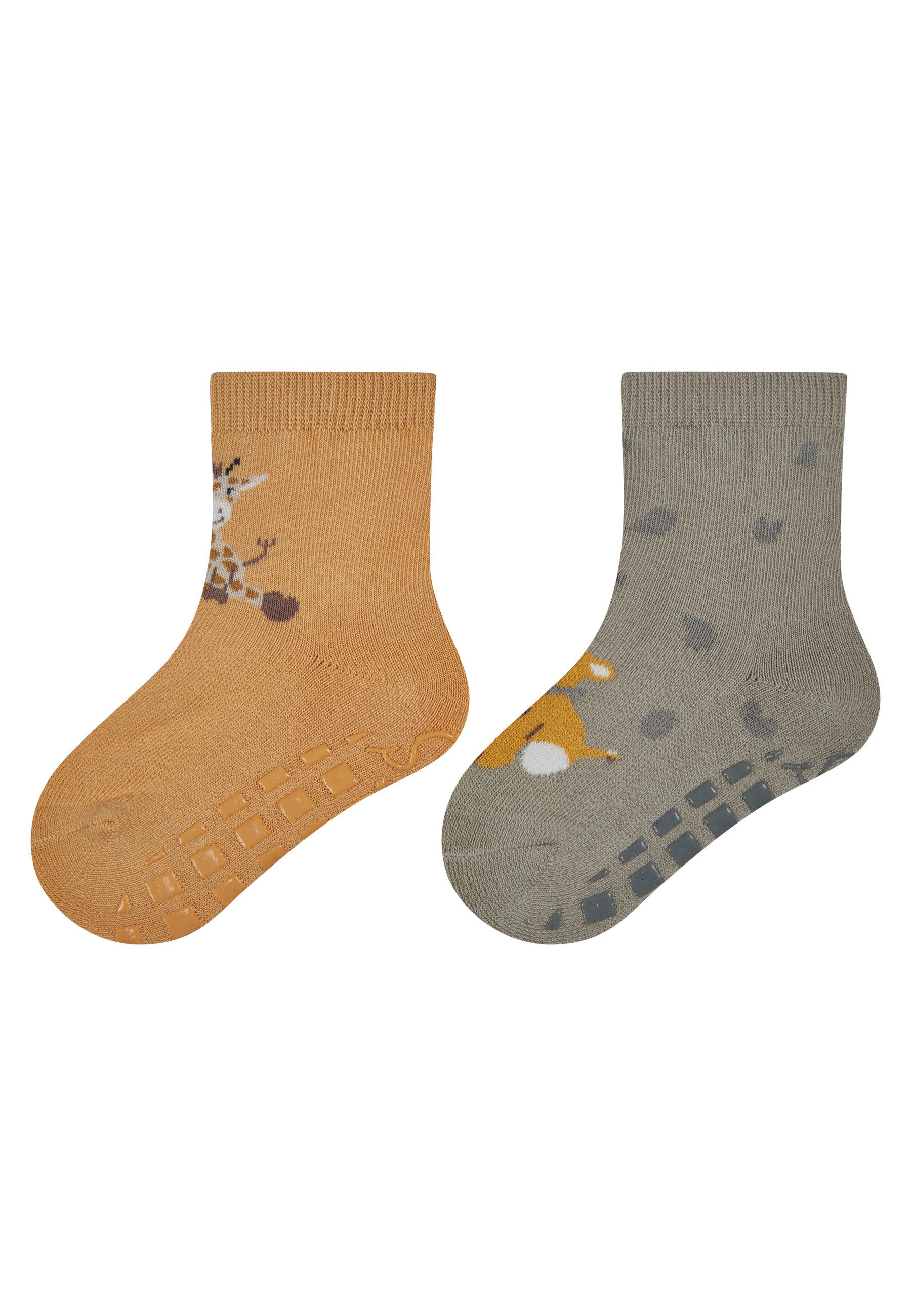 Sterntaler® ABS-Socken ABS Socken 2er-Pack Safari (2-Paar, 2er-Pack)