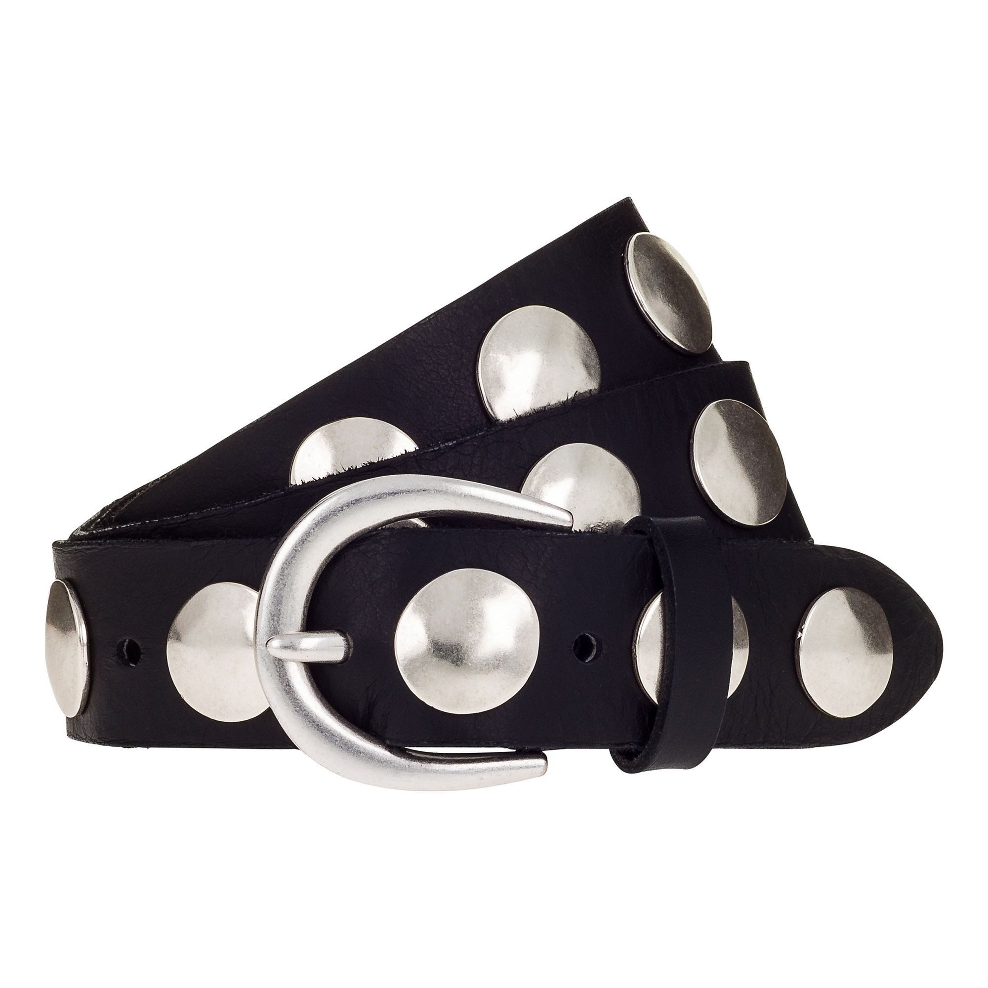 b.belt Ledergürtel Dornschließe