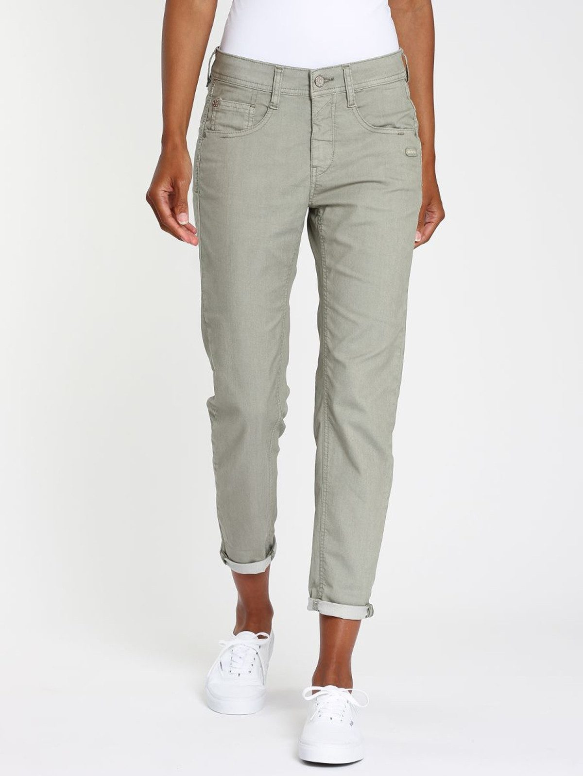 GANG Slim-fit-Jeans Gang Amelie Cropped Denim günstig online kaufen