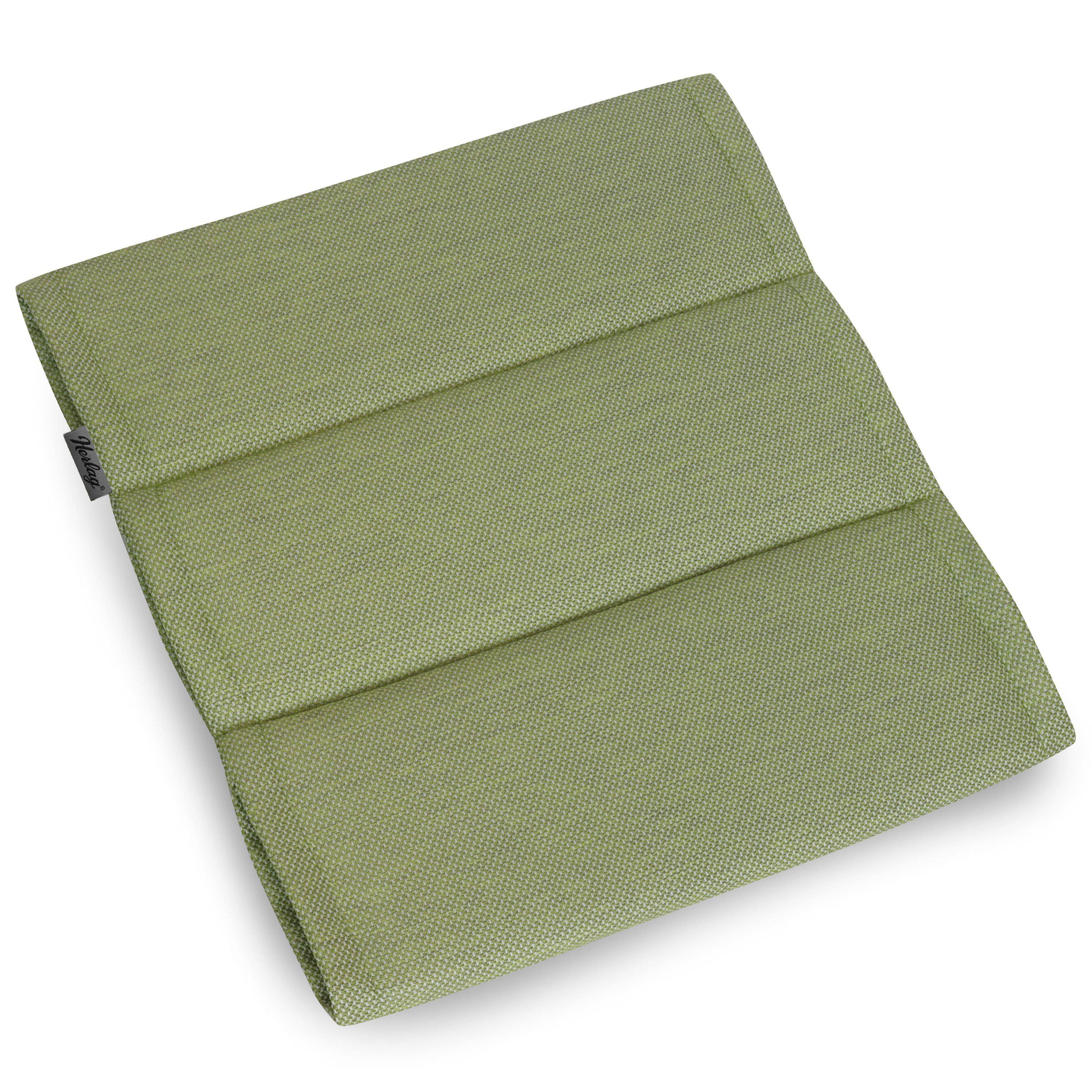 Herlag Hockerauflage Linnea Stuhlauflage, 50x50x3cm leichtes Kissen edles Strukturgewebe