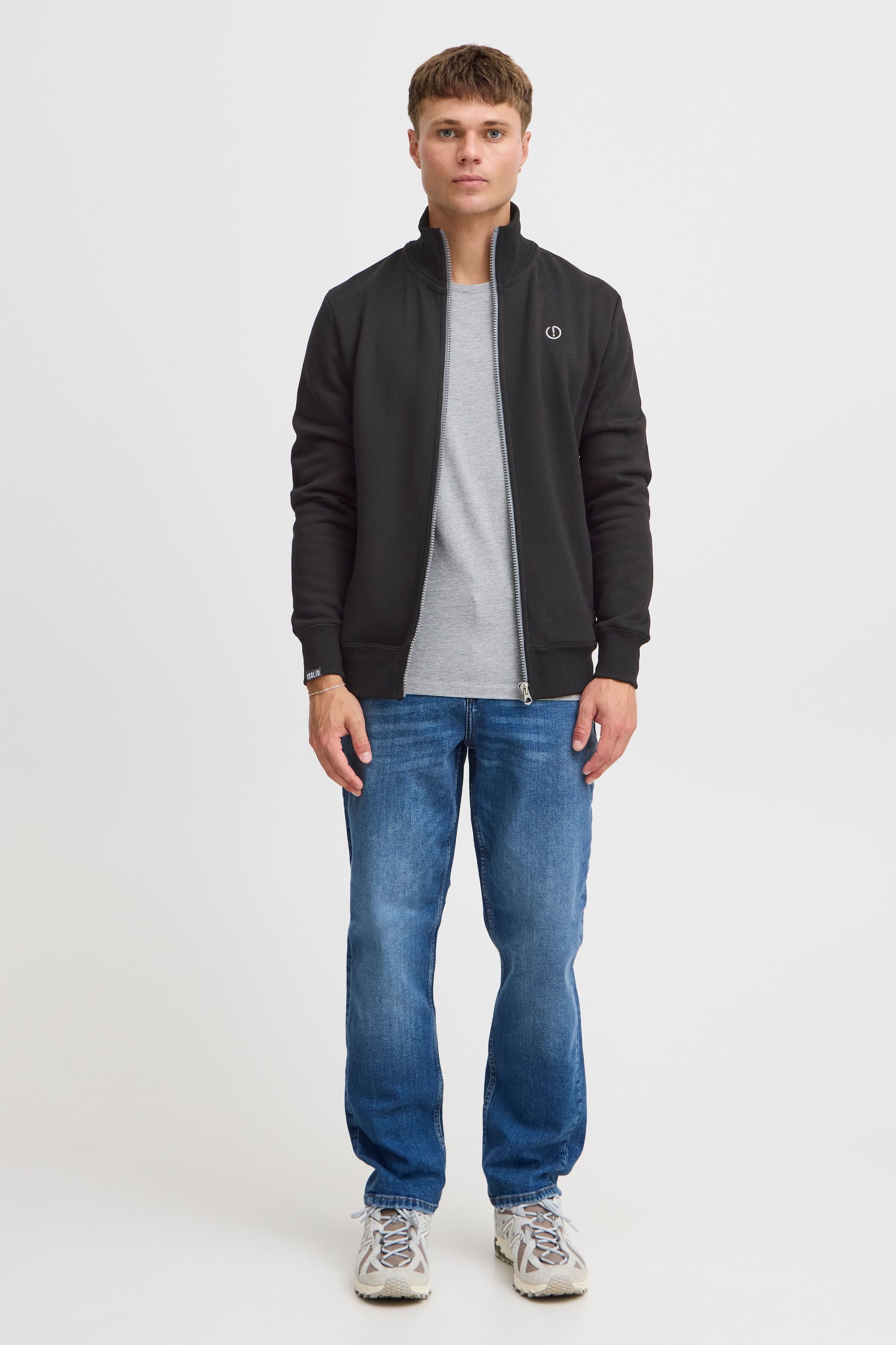 !Solid Sweatjacke SDBennTrack Sweatshirtjacke mit Stehkragen