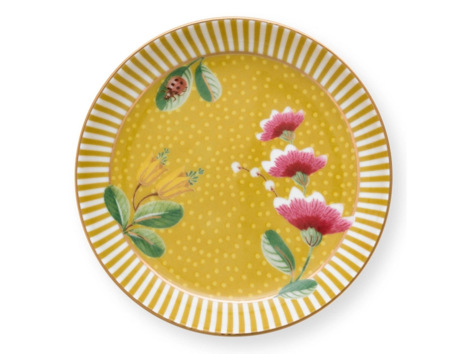 Teller La Majorelle Teebeutelablage gelb 9 cm