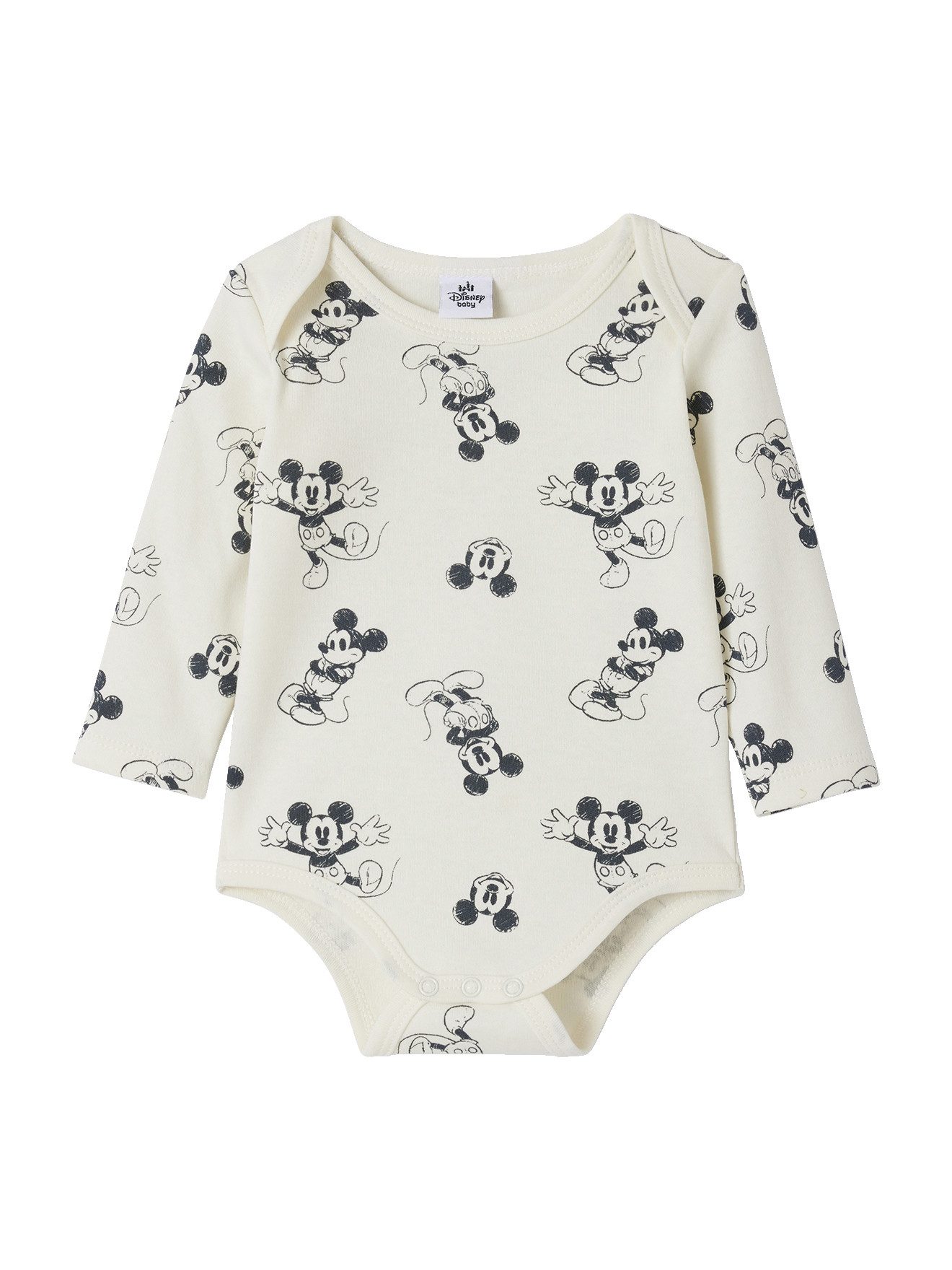 vertbaudet Body Baby Bodys Disney MICKY MAUS 2er-Pack