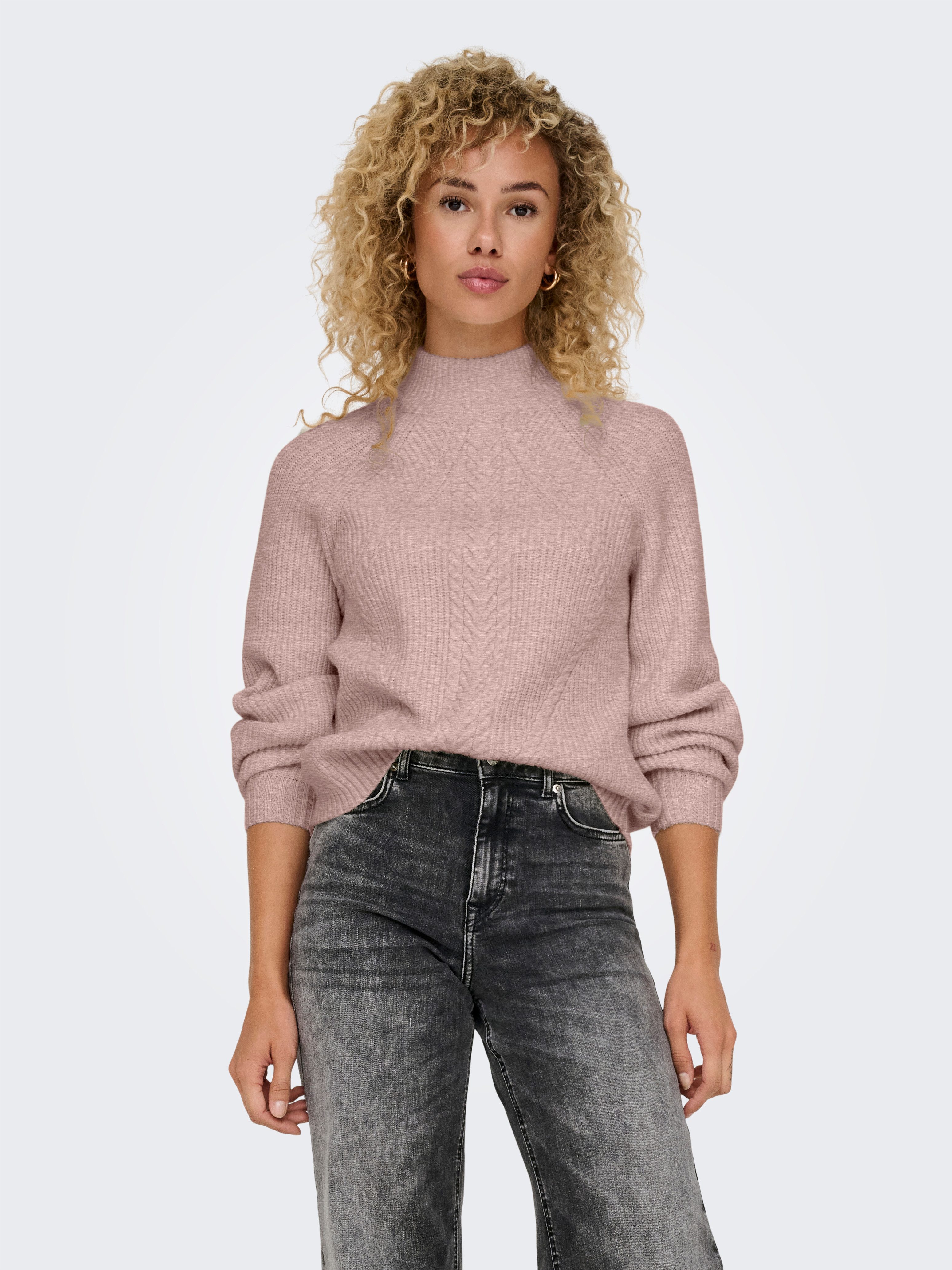 ONLY Stehkragenpullover ONLKATIA LS DETAIL HIGHNECK günstig online kaufen