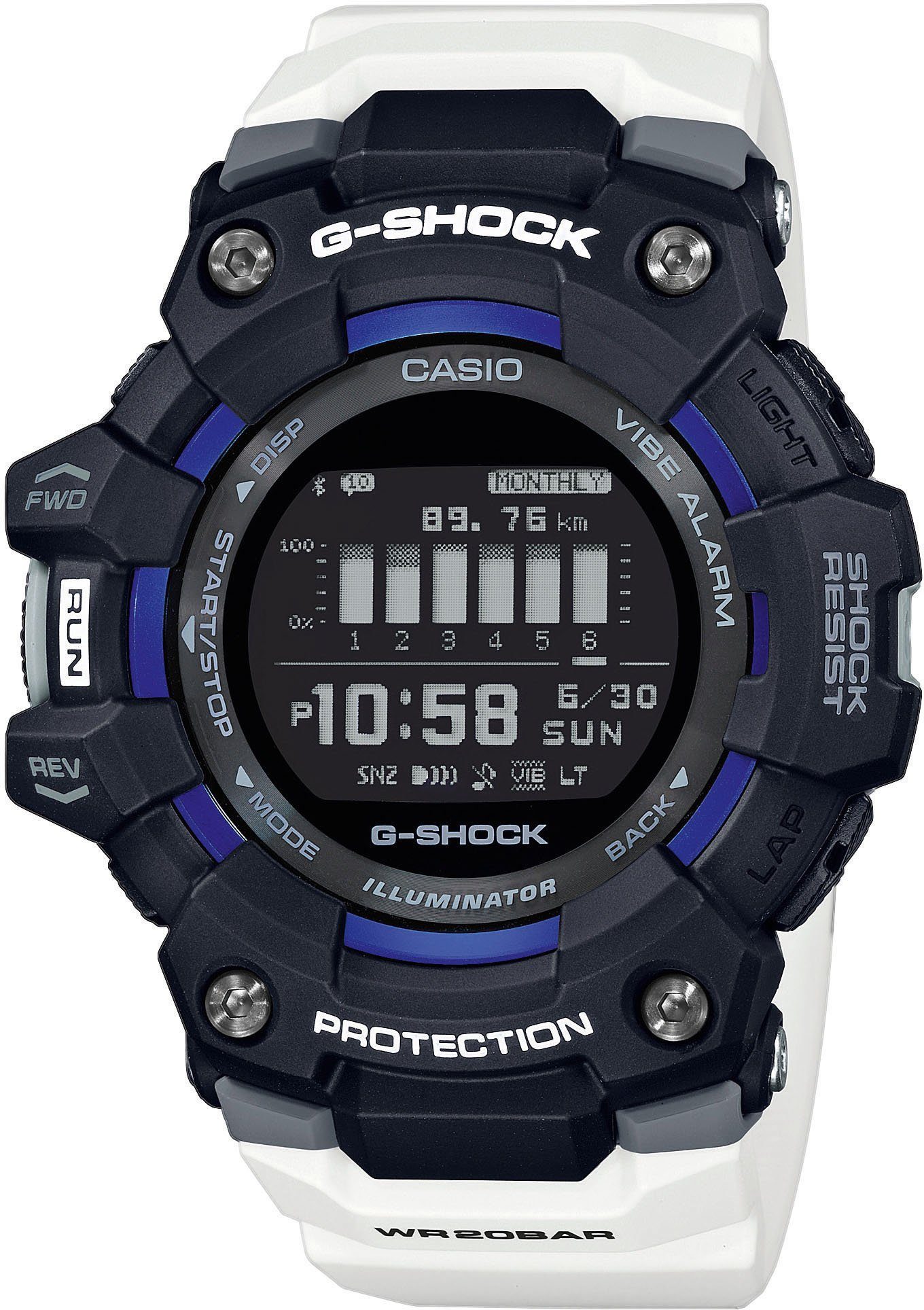 Herren Uhren CASIO G-SHOCK GBD-100-1A7ER Smartwatch