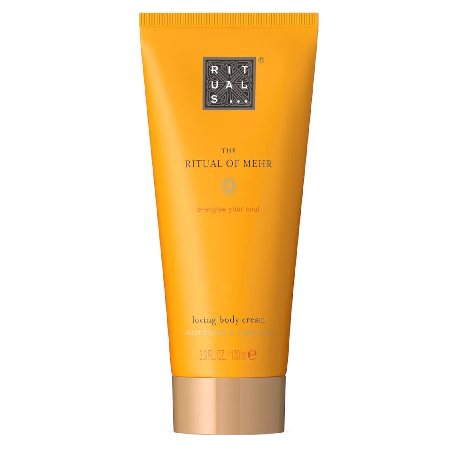 Rituals Körpercreme 100 ml The Ritual of Mehr Body Cream 100 ml, Belebender Duft aus Süßorange und Zedernholz