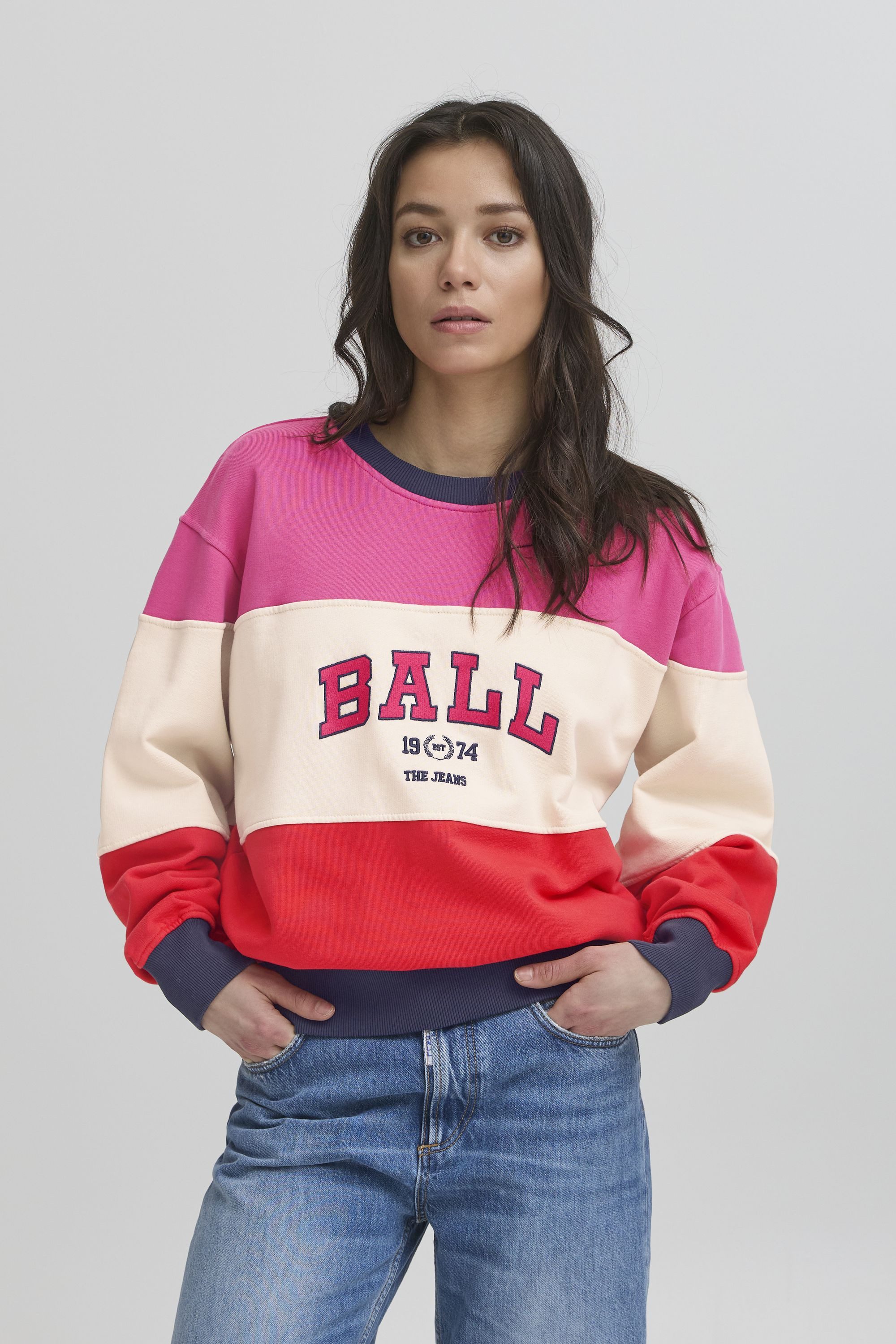 BALL Rundhalspullover BAMONTANA SWEAT rundhalspullover mit günstig online kaufen