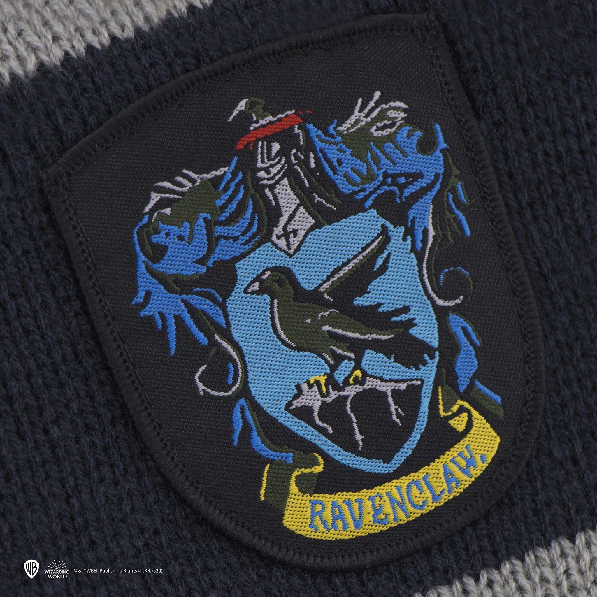 Cinereplicas Zauberer-Kostüm Ravenclaw Schal, Mit Ravenclaw durch die kalte Jahreszeit
