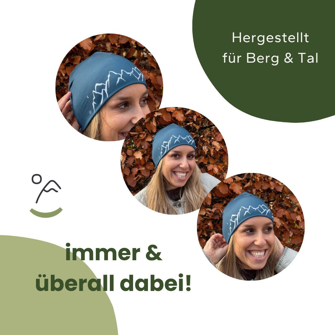 Gipfelgaudi Ohrenmütze Atmungsaktive Sportmütze, Leicht & anliegend, Perfekt: Sport & Alltag