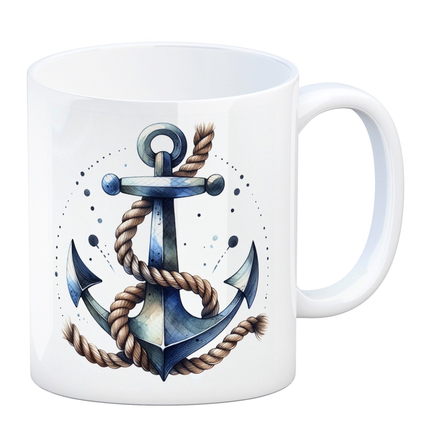 speecheese Tasse Anker Kaffeebecher