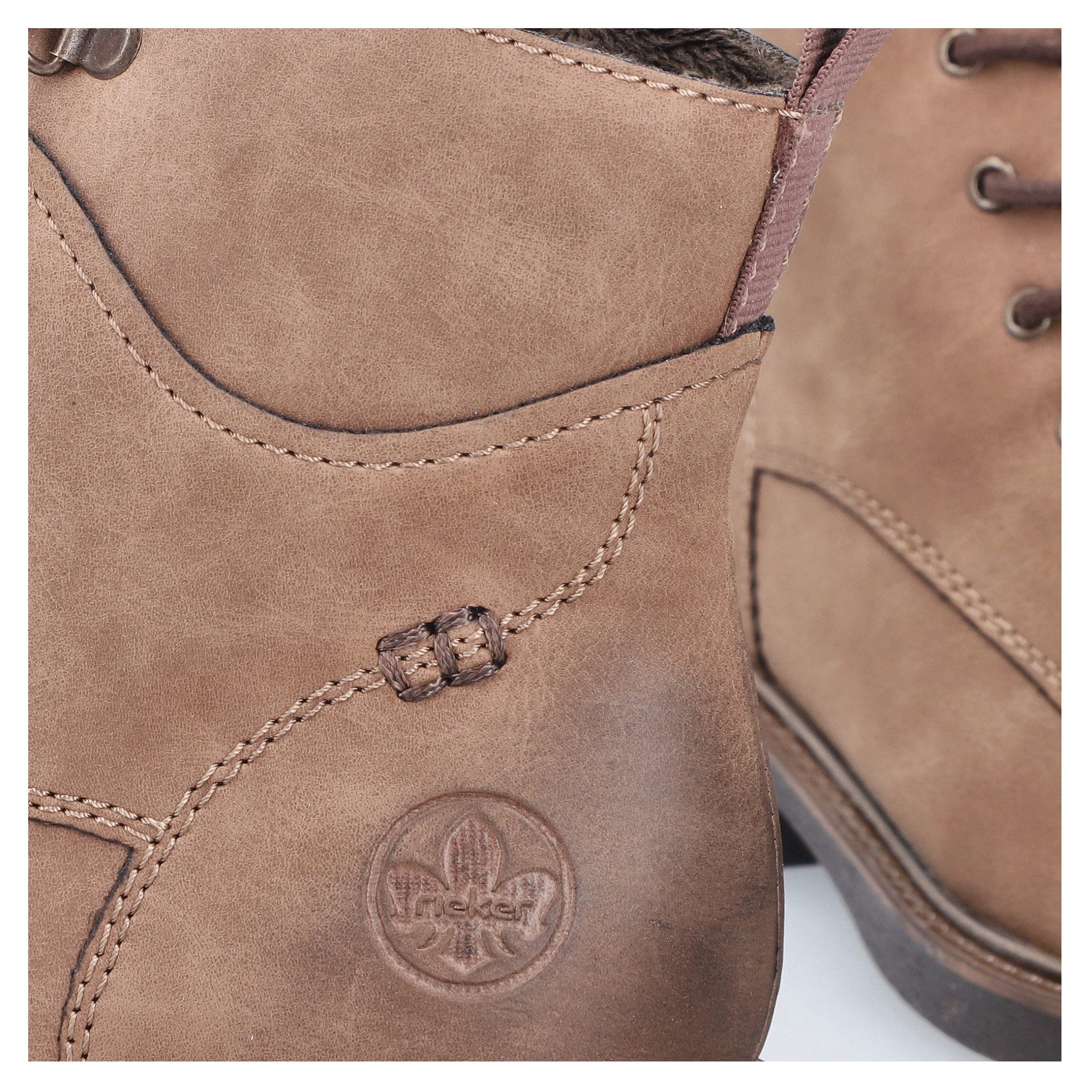 Rieker Schnürstiefelette Schnürboots, Casual-Boots in aktueller Used-Optik günstig online kaufen