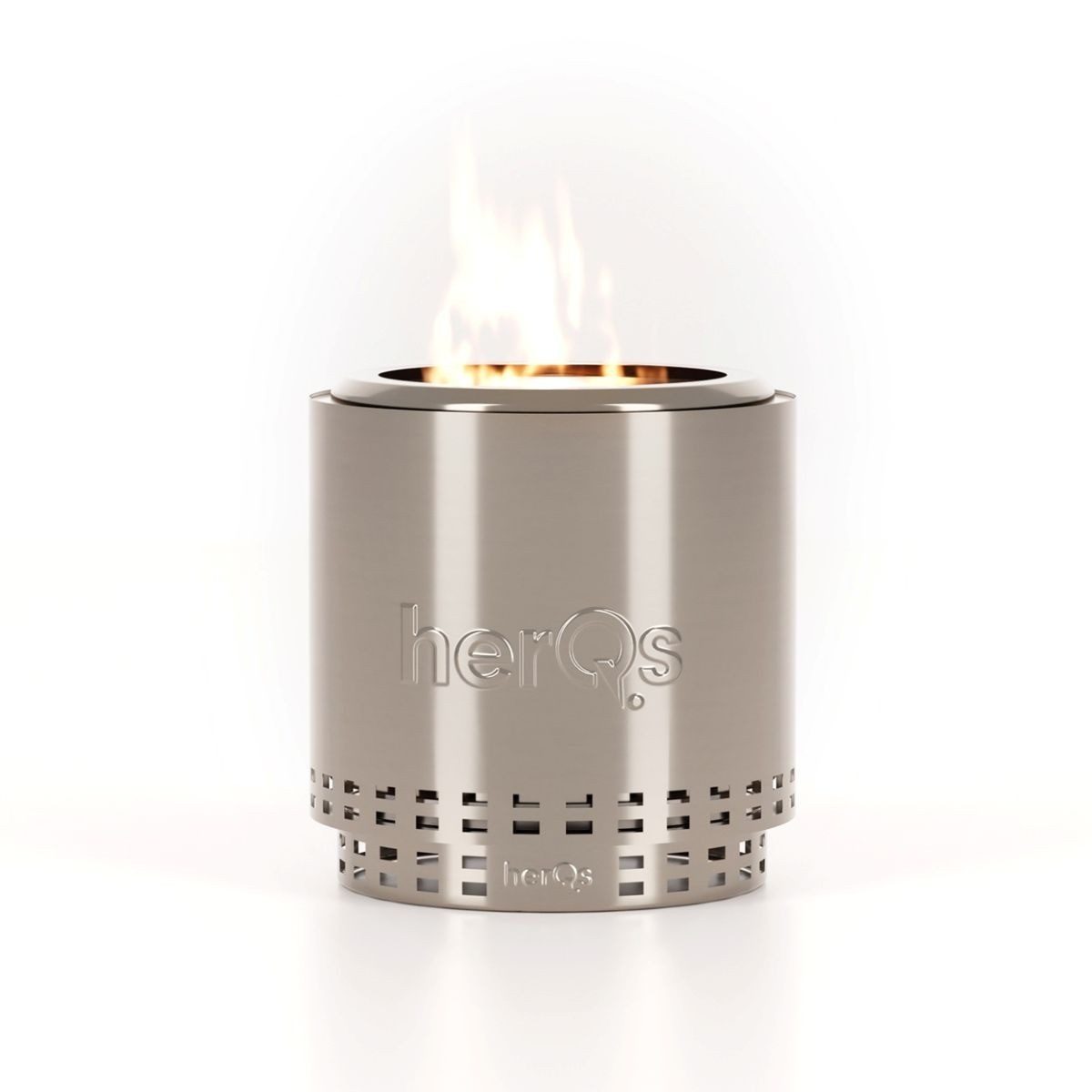 HerQs Feuerkorb, Smokless FirePit Cozy raucharme Feuerstelle