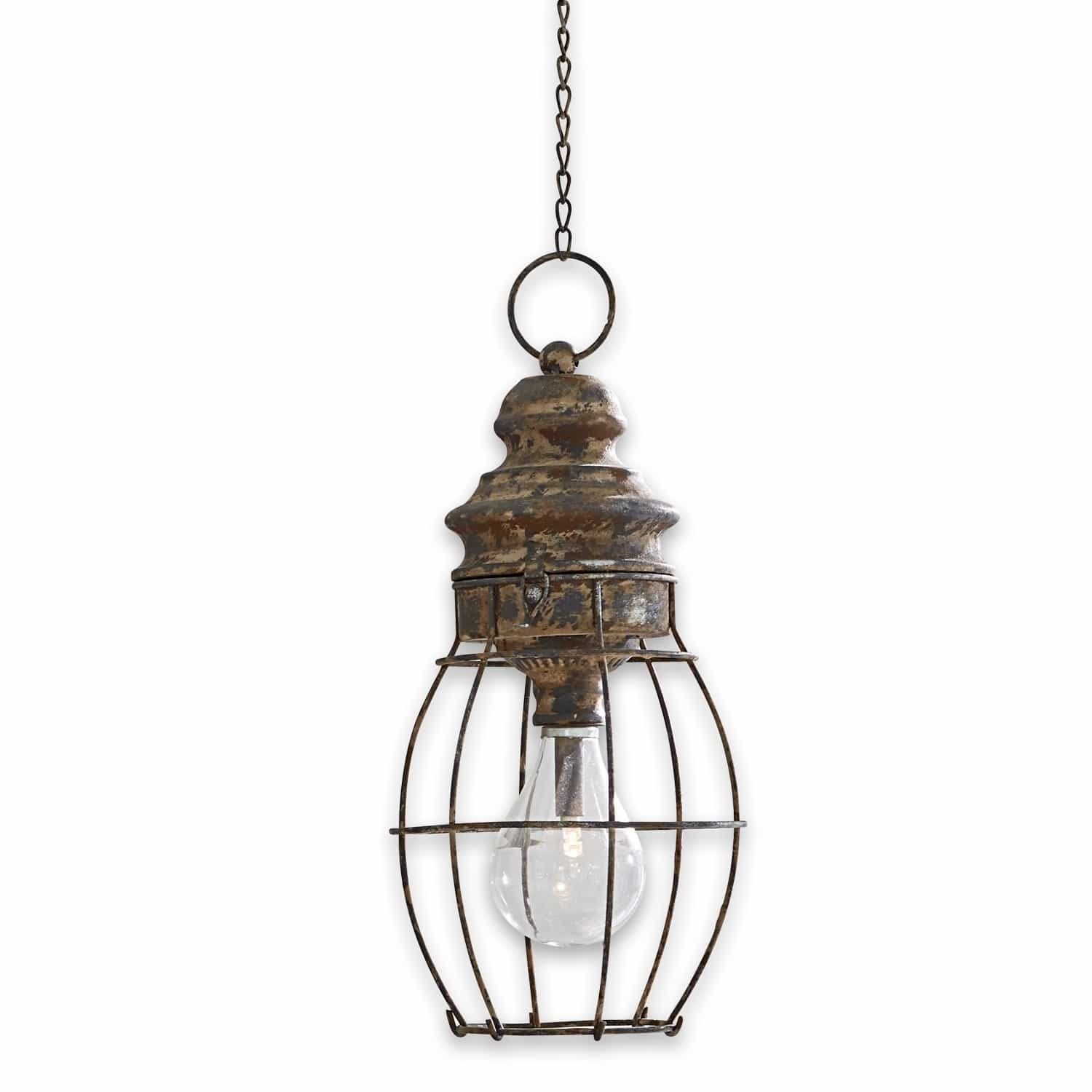 Mirabeau LED Laterne LED-Laterne Hemsboro antikbraun günstig online kaufen