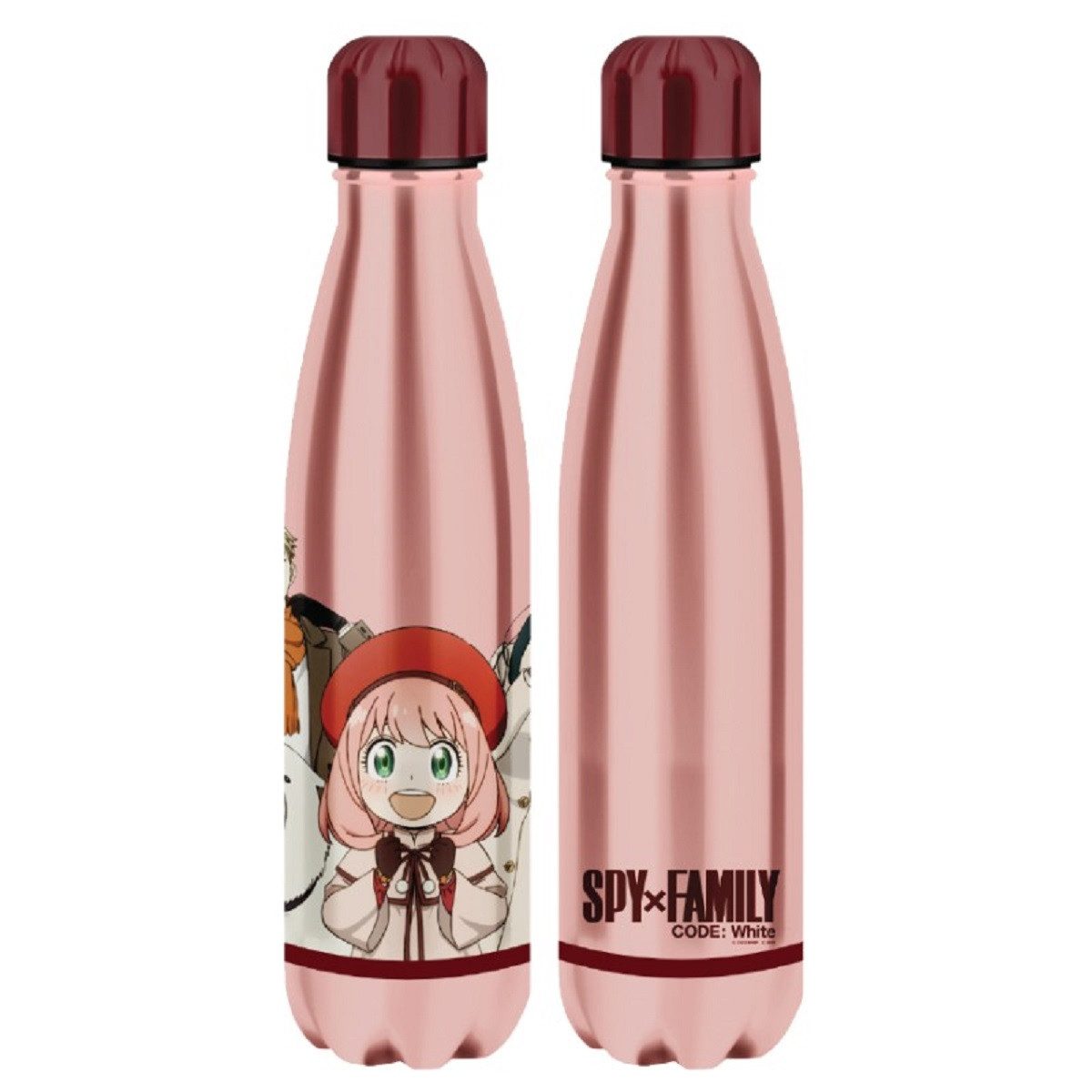 Spy x Family Isolierflasche Trinkflasche (1 Stk) Edelstahl 500 ml mit Schraubdeckel