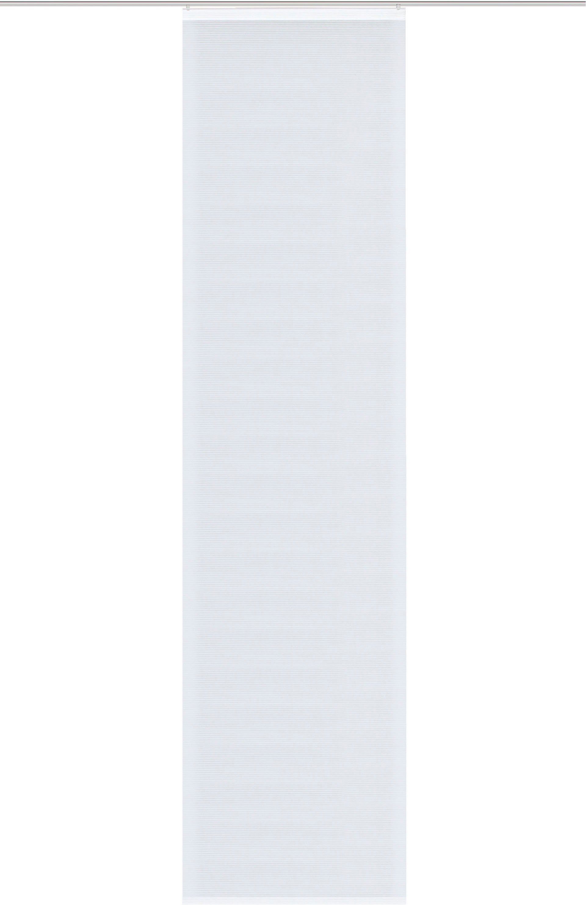 HOME WOHNIDEEN Schiebegardine SIEGLINDE (1 St), Paneelwagen, halbtransparent, HxB: 245x60, Bambusoptik