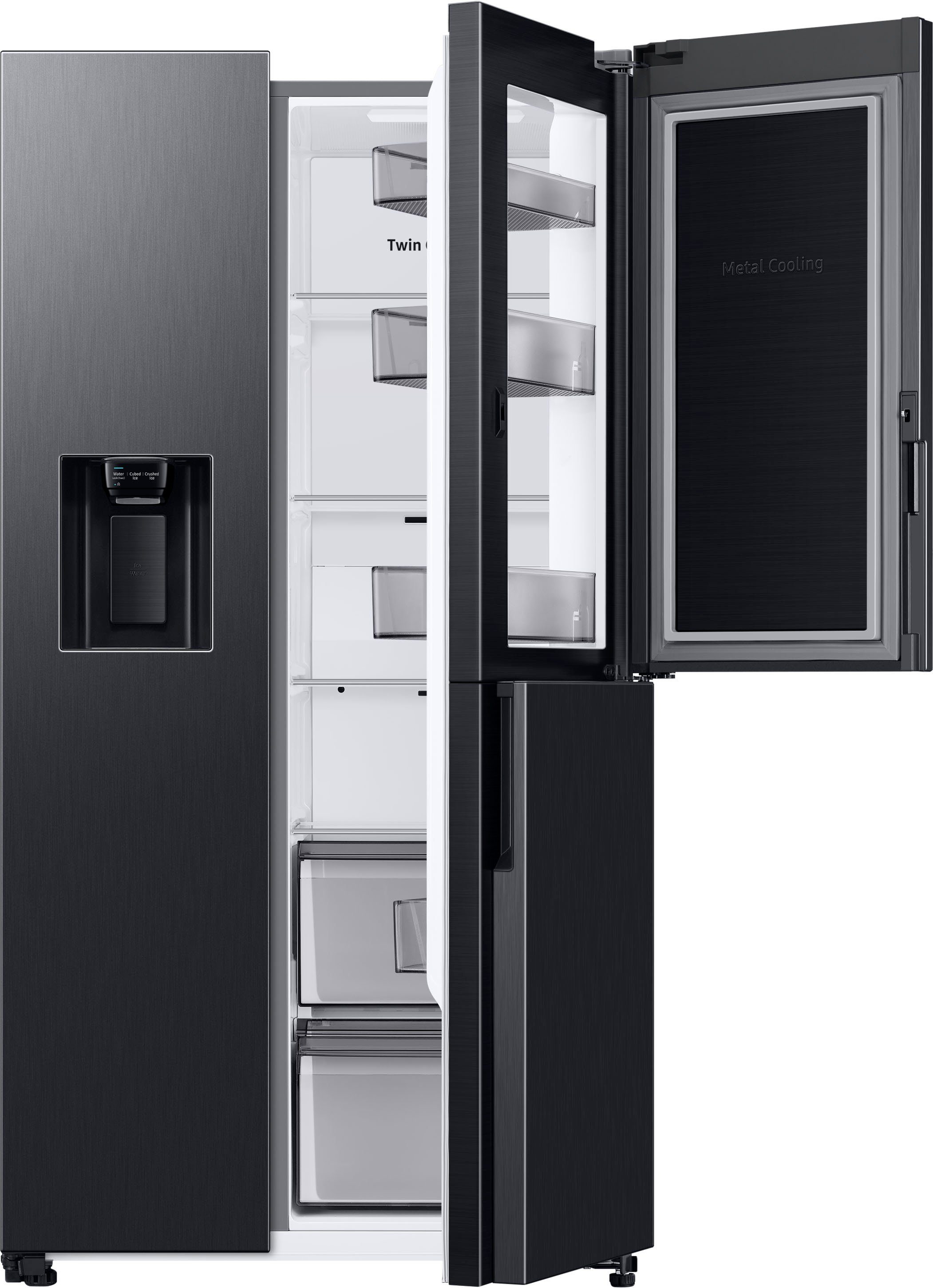 Samsung Side-by-Side RH68B8821B1, 178 cm 91,2 hoch, breit cm