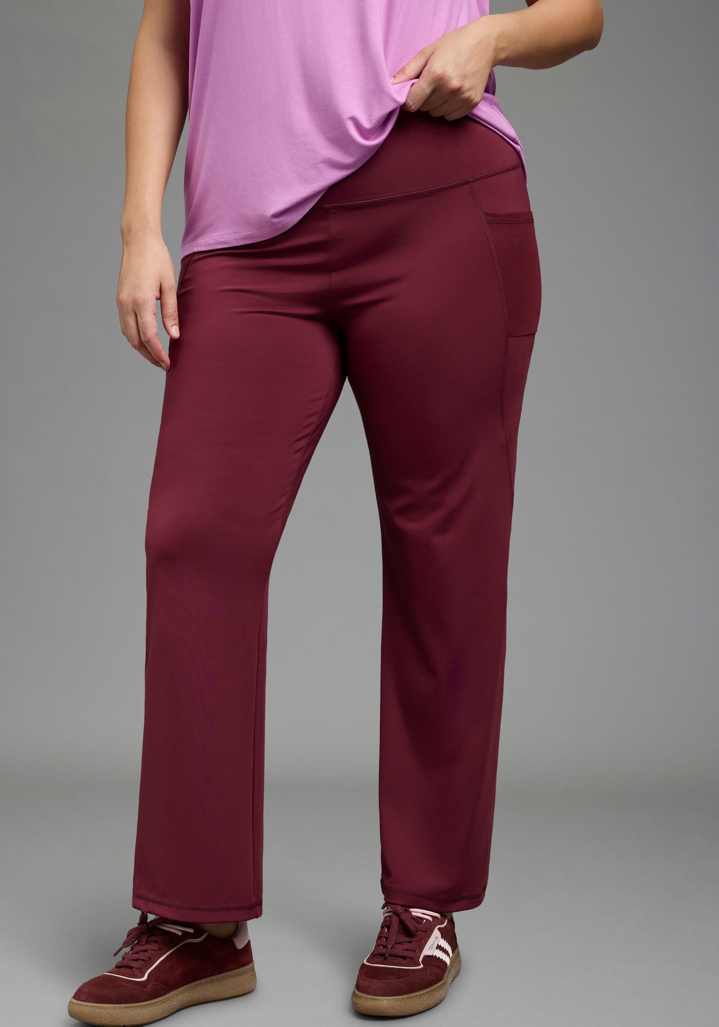 Laura Scott CURVE Leggings Große Größen viele Teilungsnähte für gute Passform