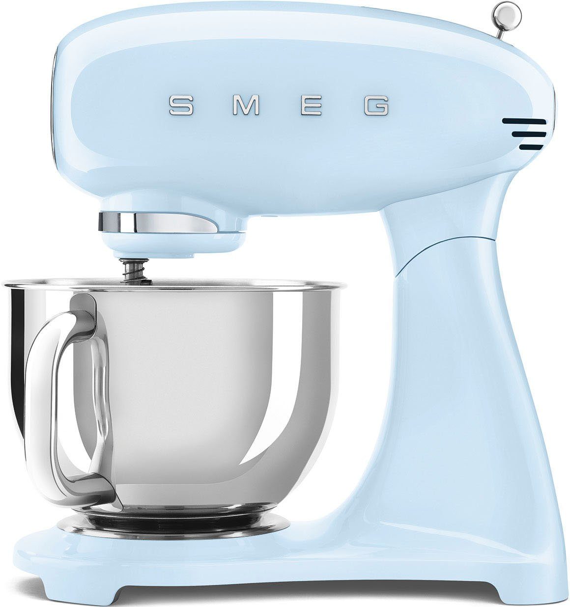 Smeg Küchenmaschine SMF03PBEU Pastellblau, 800 W, 4,8 l Schüssel