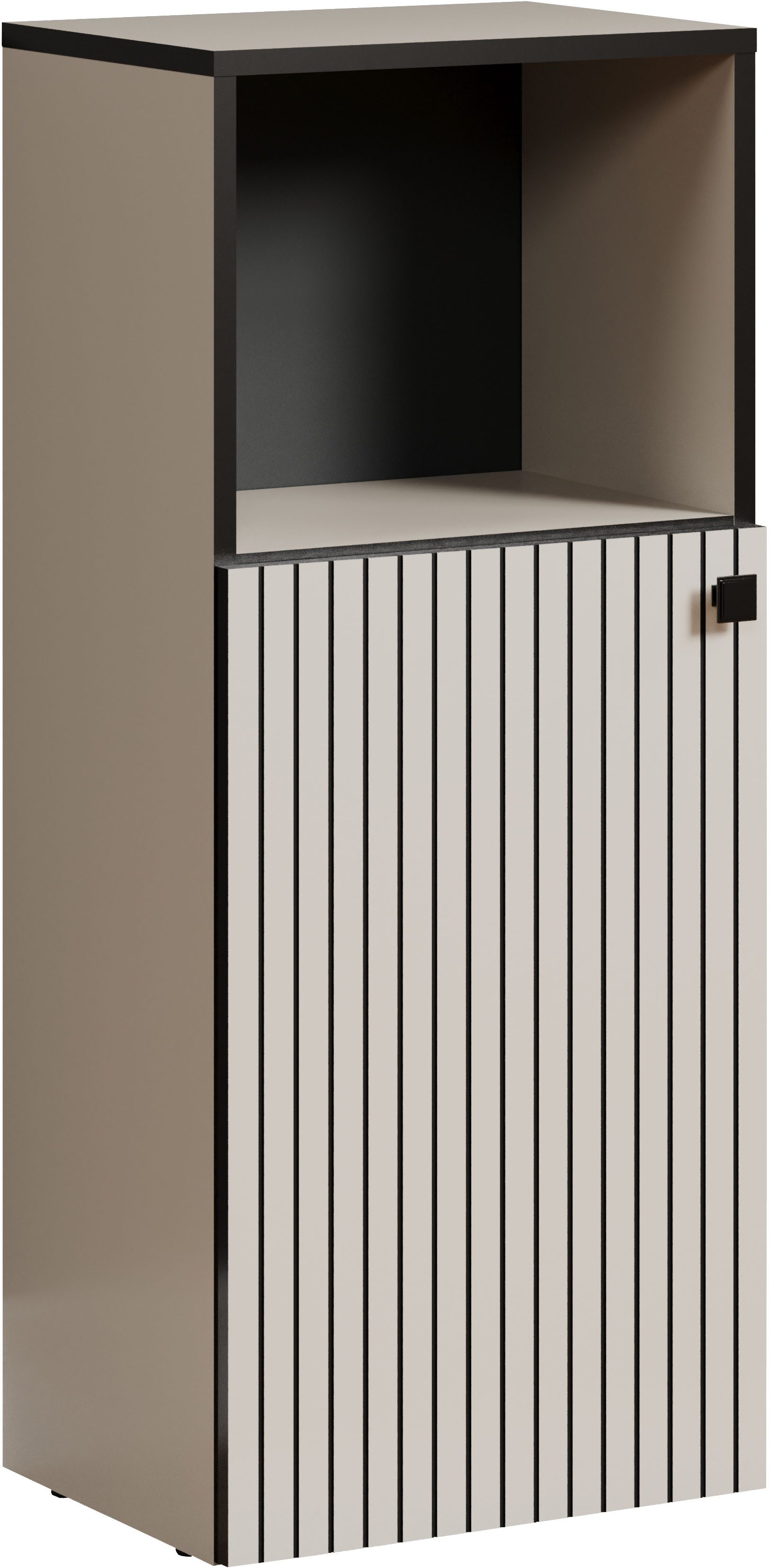 welltime Unterschrank "Amrum", (1 St.), Badschrank mit offenem Fach und Ril günstig online kaufen
