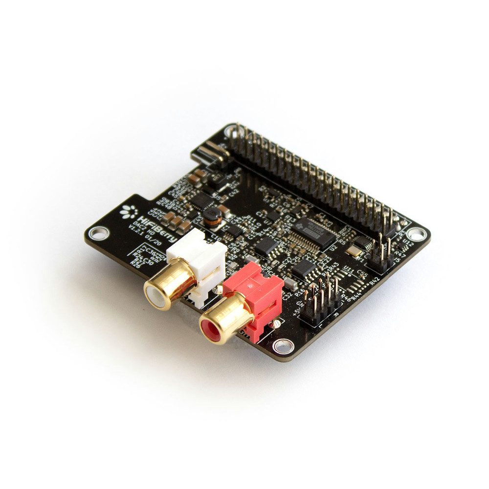 Audio-Board HiFiBerry DAC2 HD, Soundkarte für Raspberry Pi