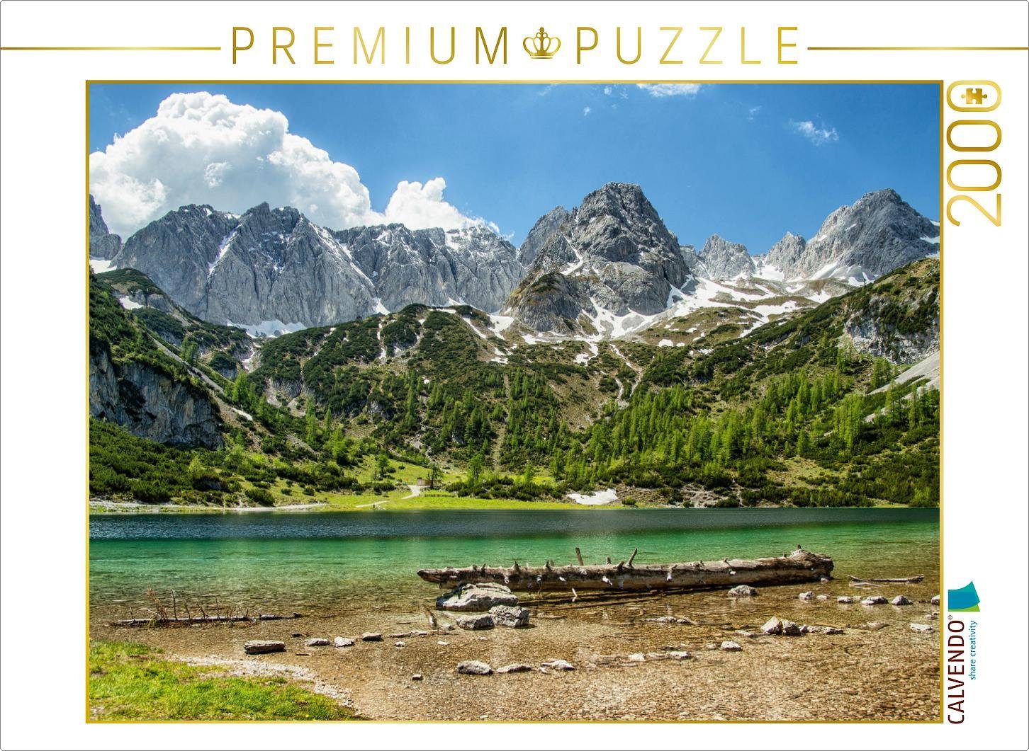 Puzzle CALVENDO Puzzle Seebensee 2000 Teile Lege-Größe 90 x 67 cm Foto-Puzzle Bild von Danijel Jovanovic